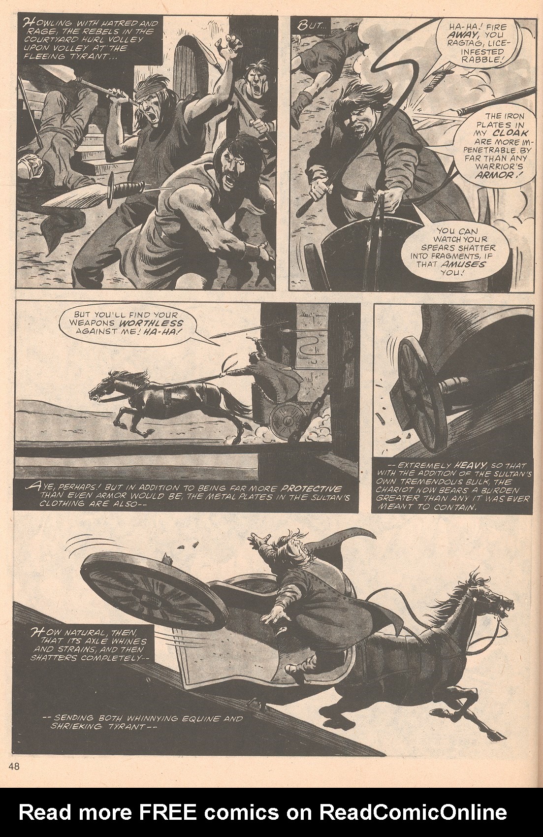 Read online The Savage Sword Of Conan comic -  Issue #63 - 48