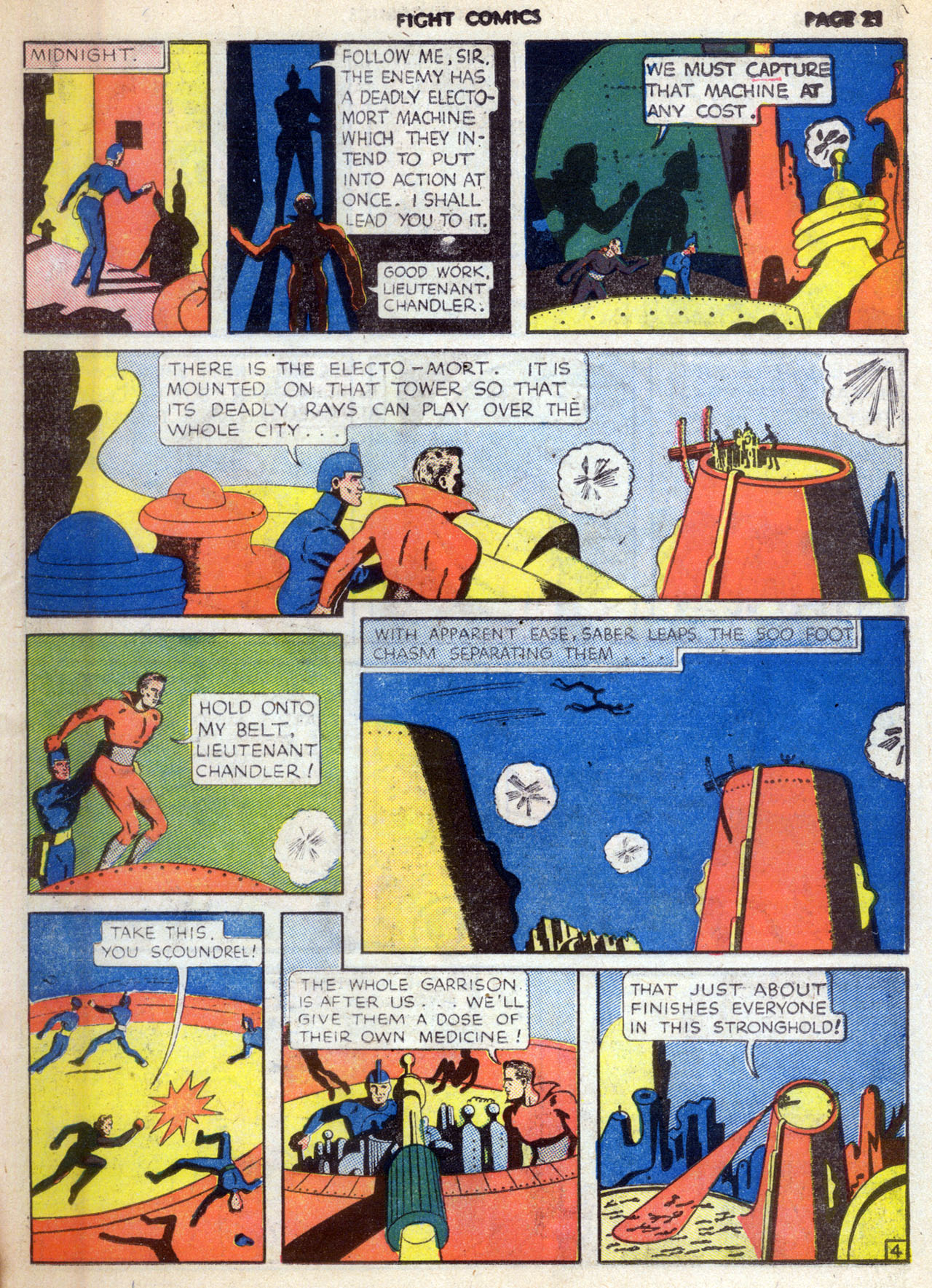 Read online Fight Comics comic -  Issue #4 - 23