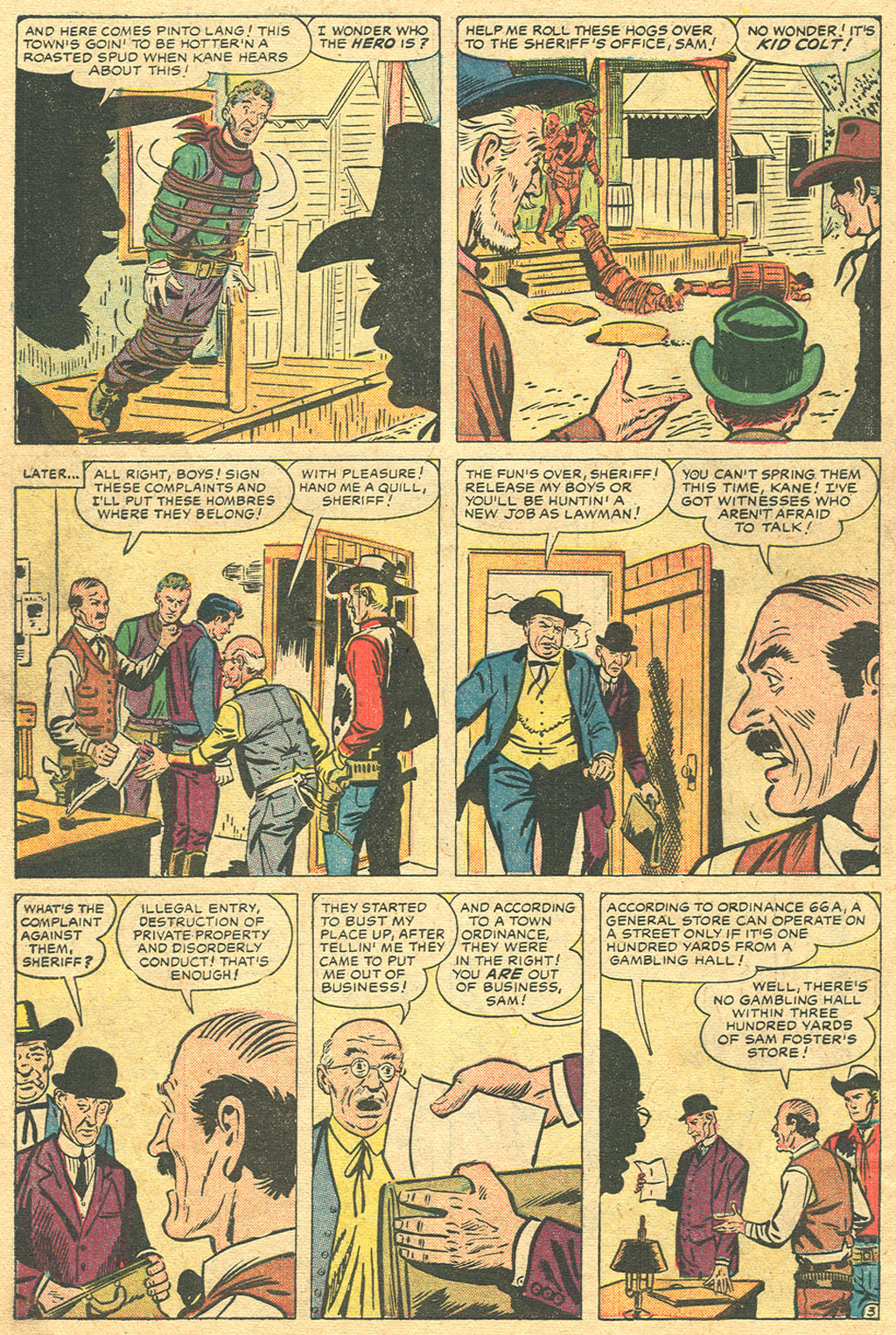 Read online Kid Colt Outlaw comic -  Issue #66 - 29