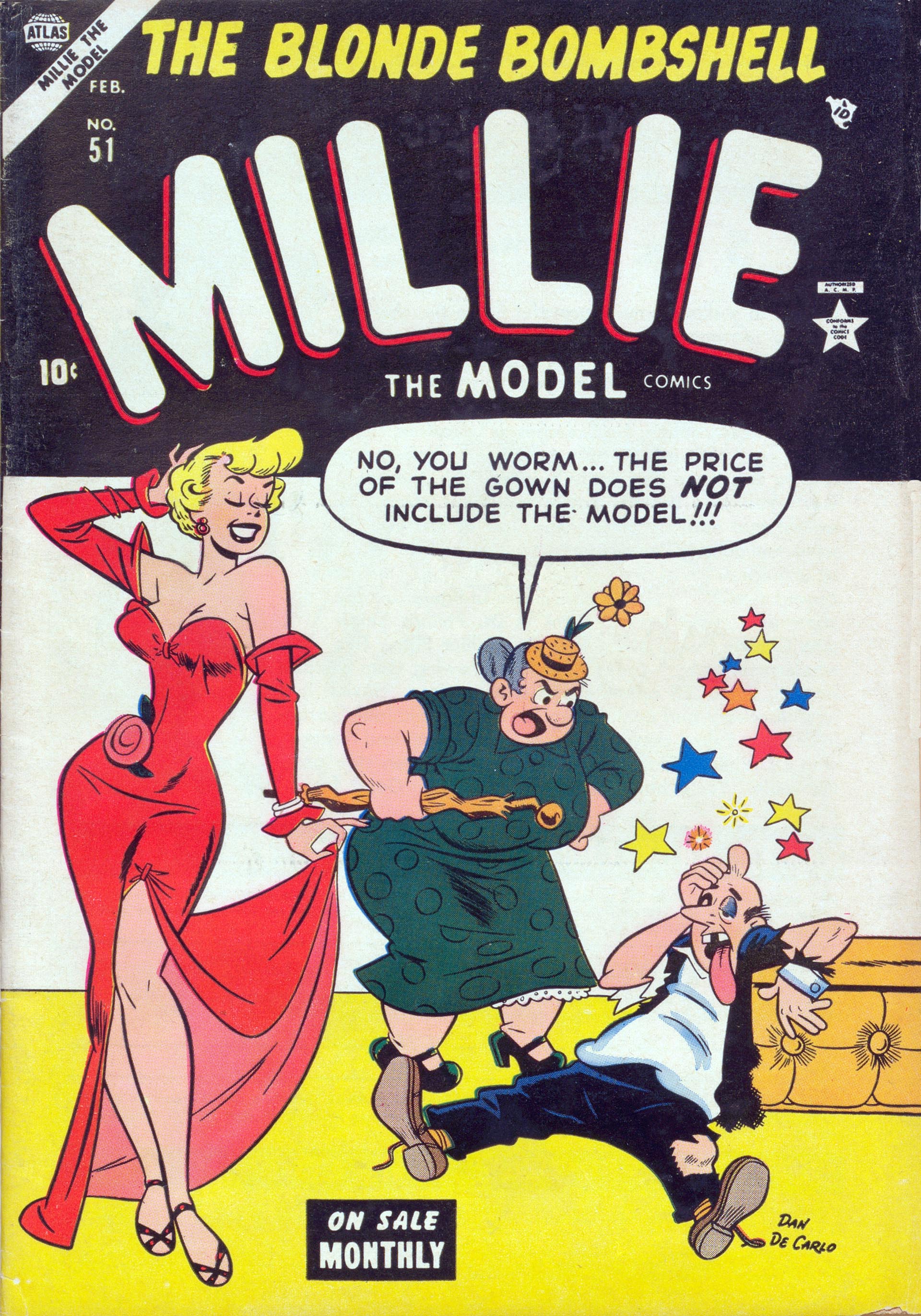 Read online Millie the Model comic -  Issue #51 - 1