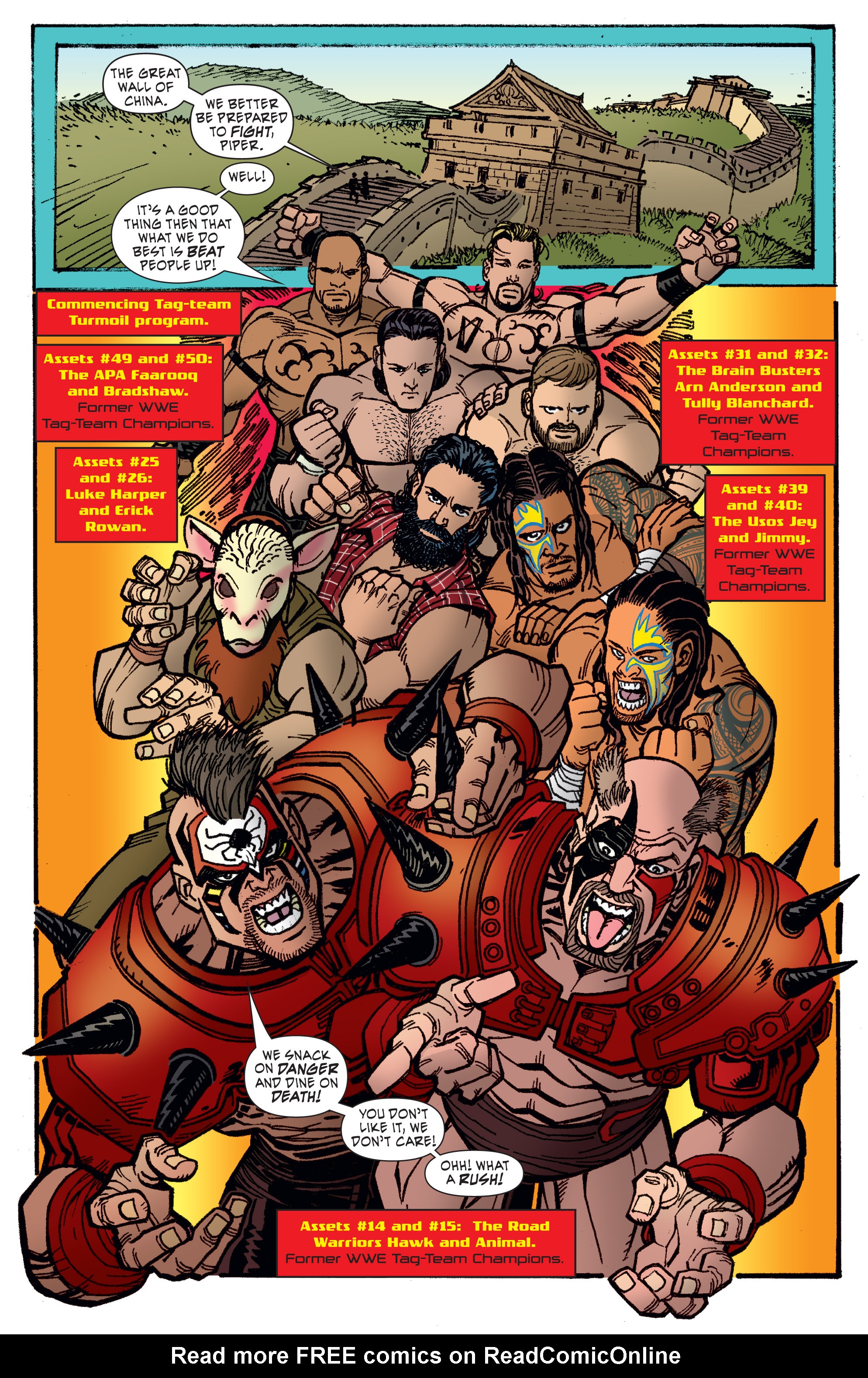 Read online WWE Superstars comic -  Issue #10 - 20