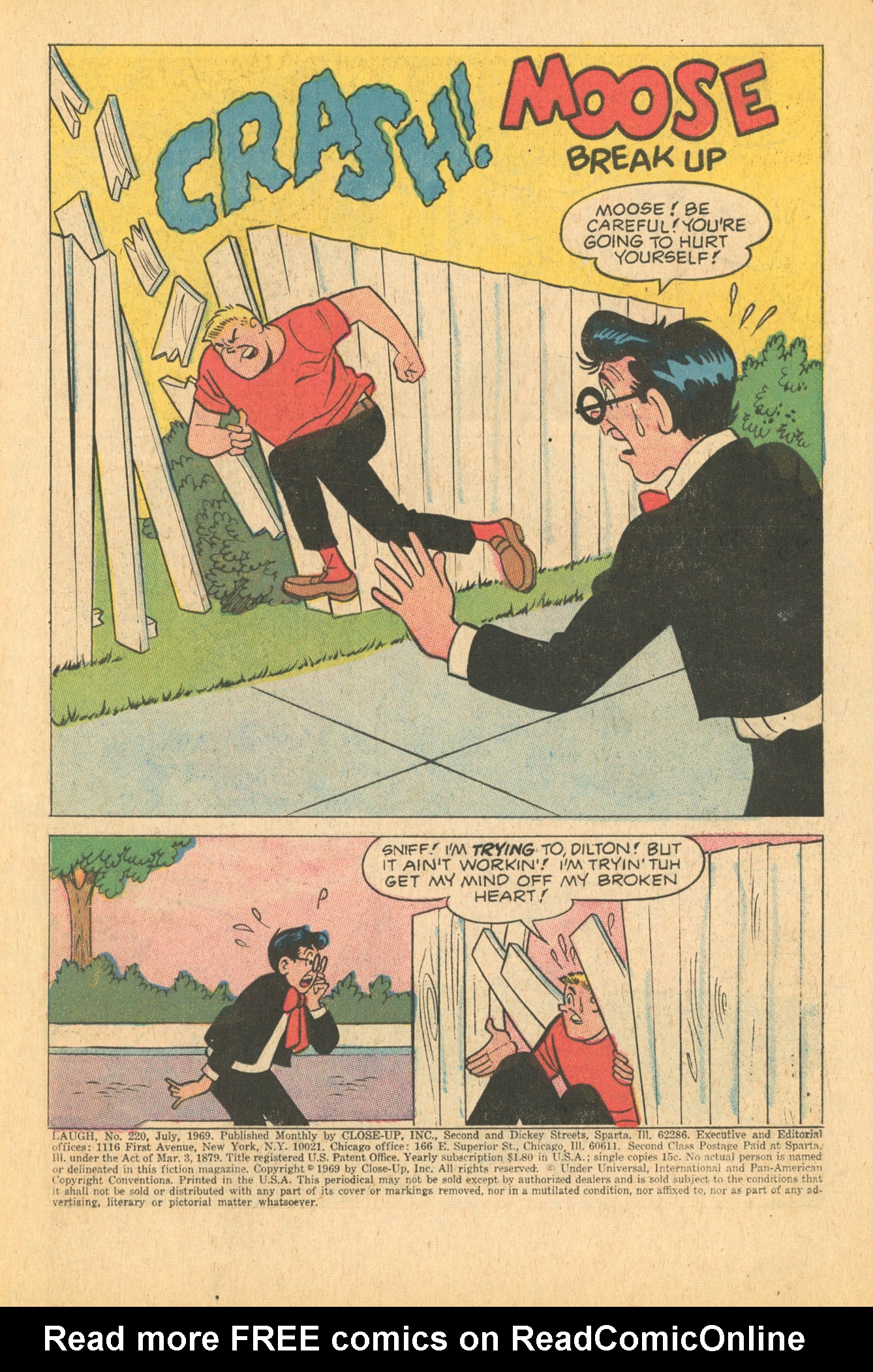 Read online Laugh (Comics) comic -  Issue #220 - 3