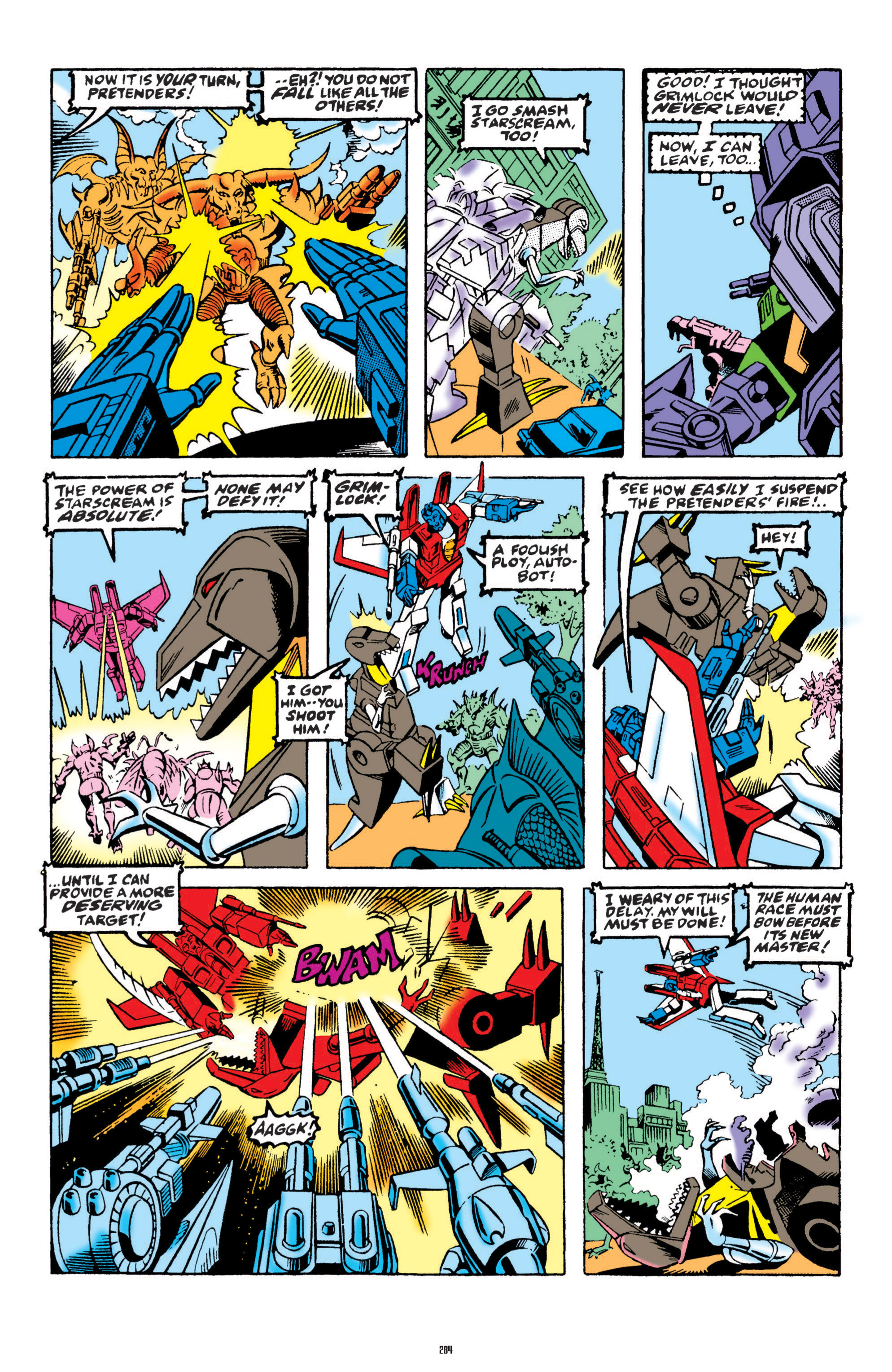 Read online The Transformers Classics comic -  Issue # TPB 4 - 285