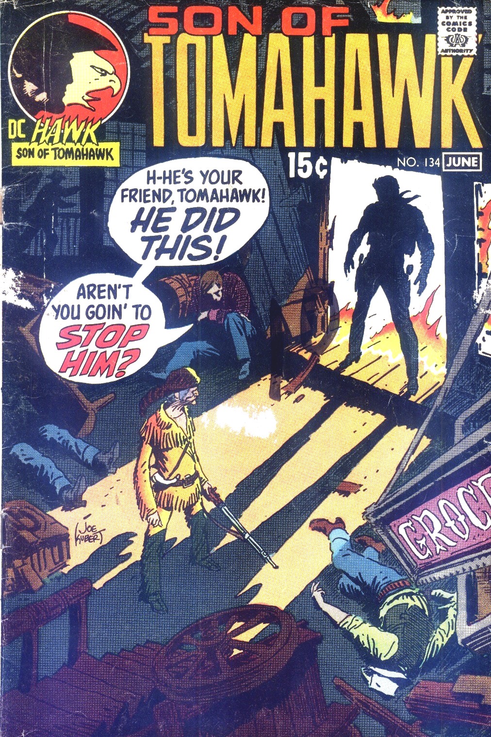 Read online Tomahawk comic -  Issue #134 - 1