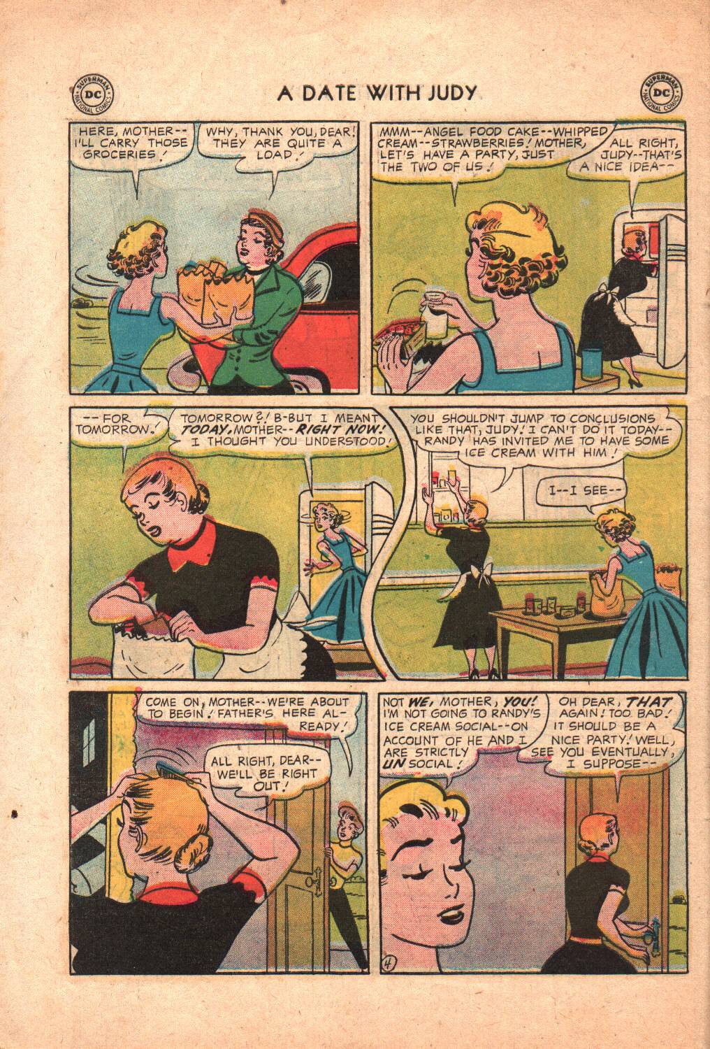Read online A Date with Judy comic -  Issue #60 - 30