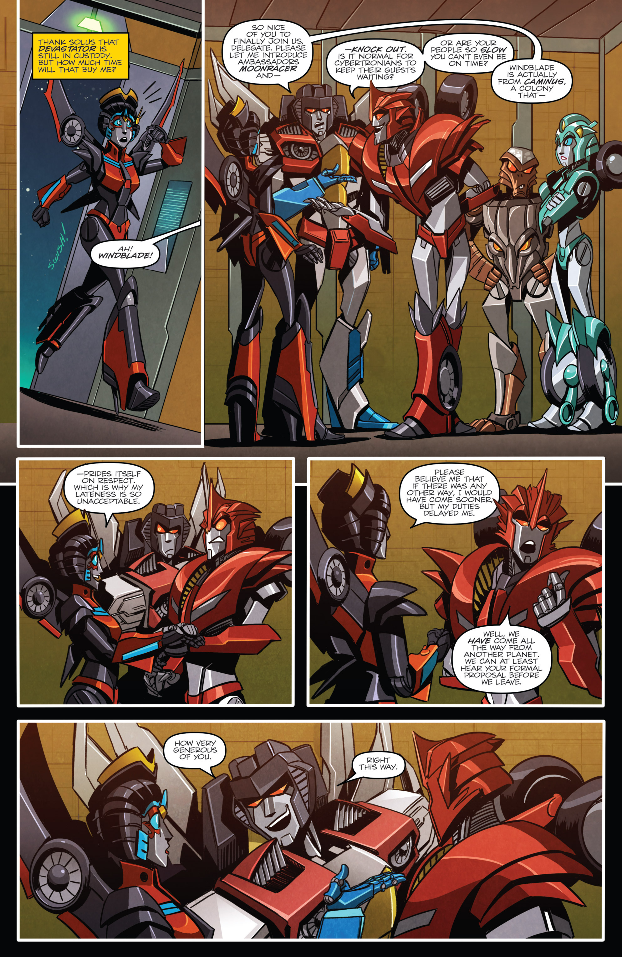 Read online The Transformers: Windblade (2015) comic -  Issue #4 - 10