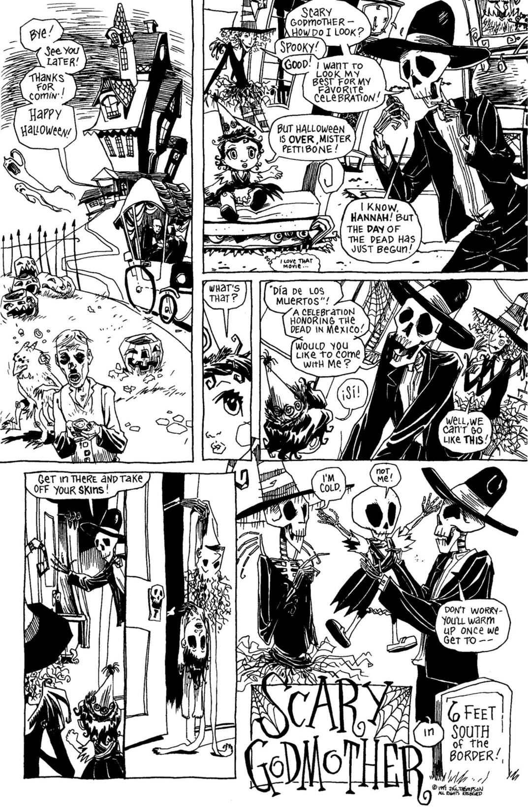 Read online Scary Godmother Comic Book Stories comic -  Issue # TPB - 267