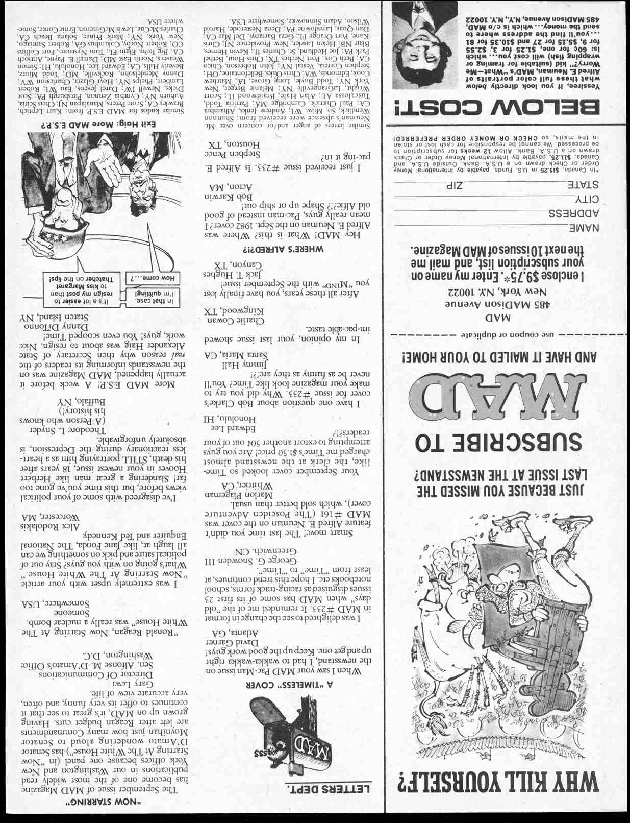 Read online MAD comic -  Issue #235 - 49