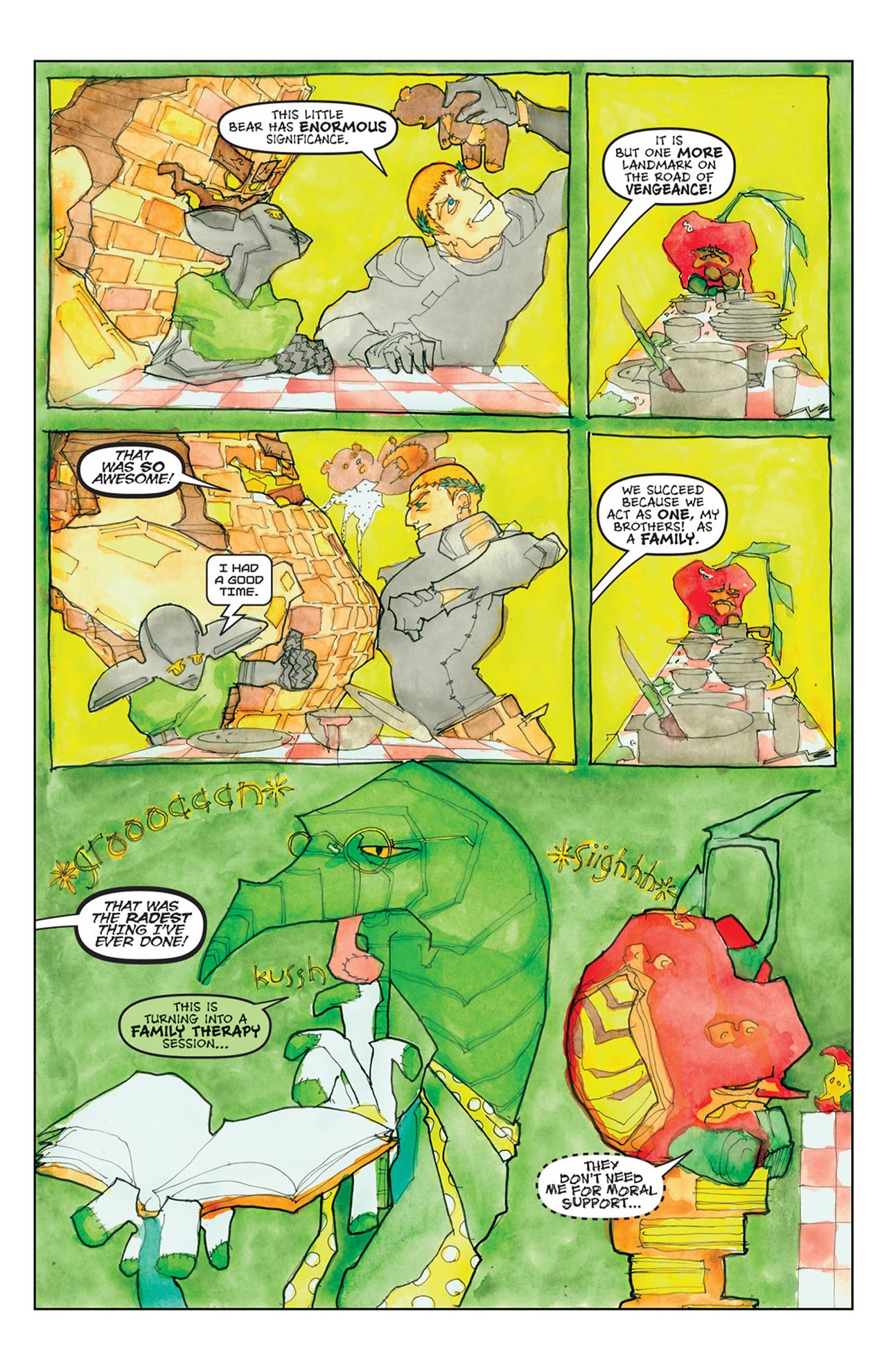 Read online Hybrid Bastards! comic -  Issue #2 - 10