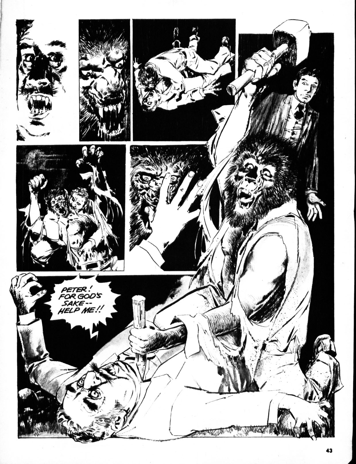 Read online Nightmare (1970) comic -  Issue #22 - 43