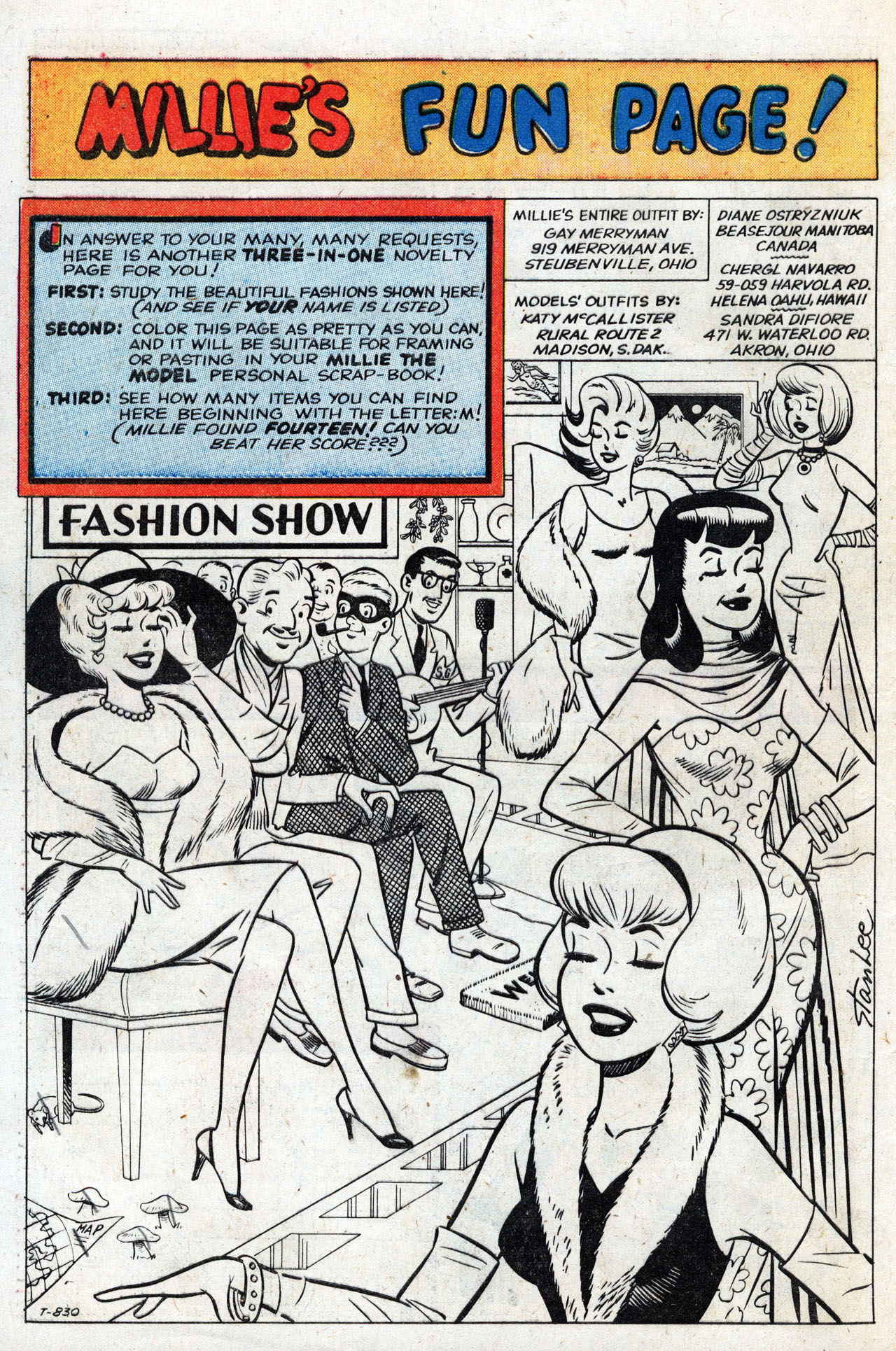 Read online Millie the Model comic -  Issue #98 - 28