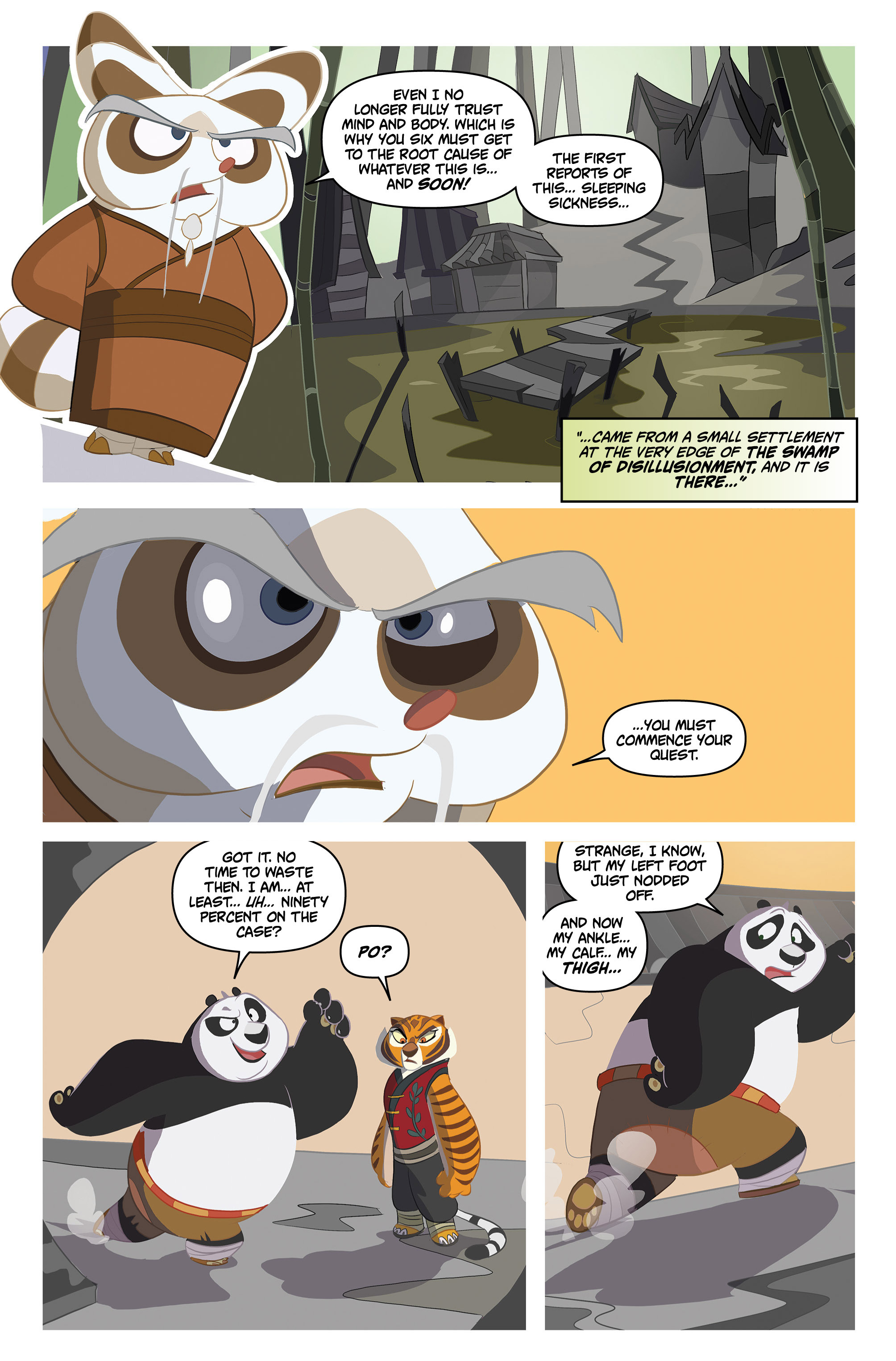 Read online DreamWorks Kung Fu Panda comic -  Issue #1 - 11