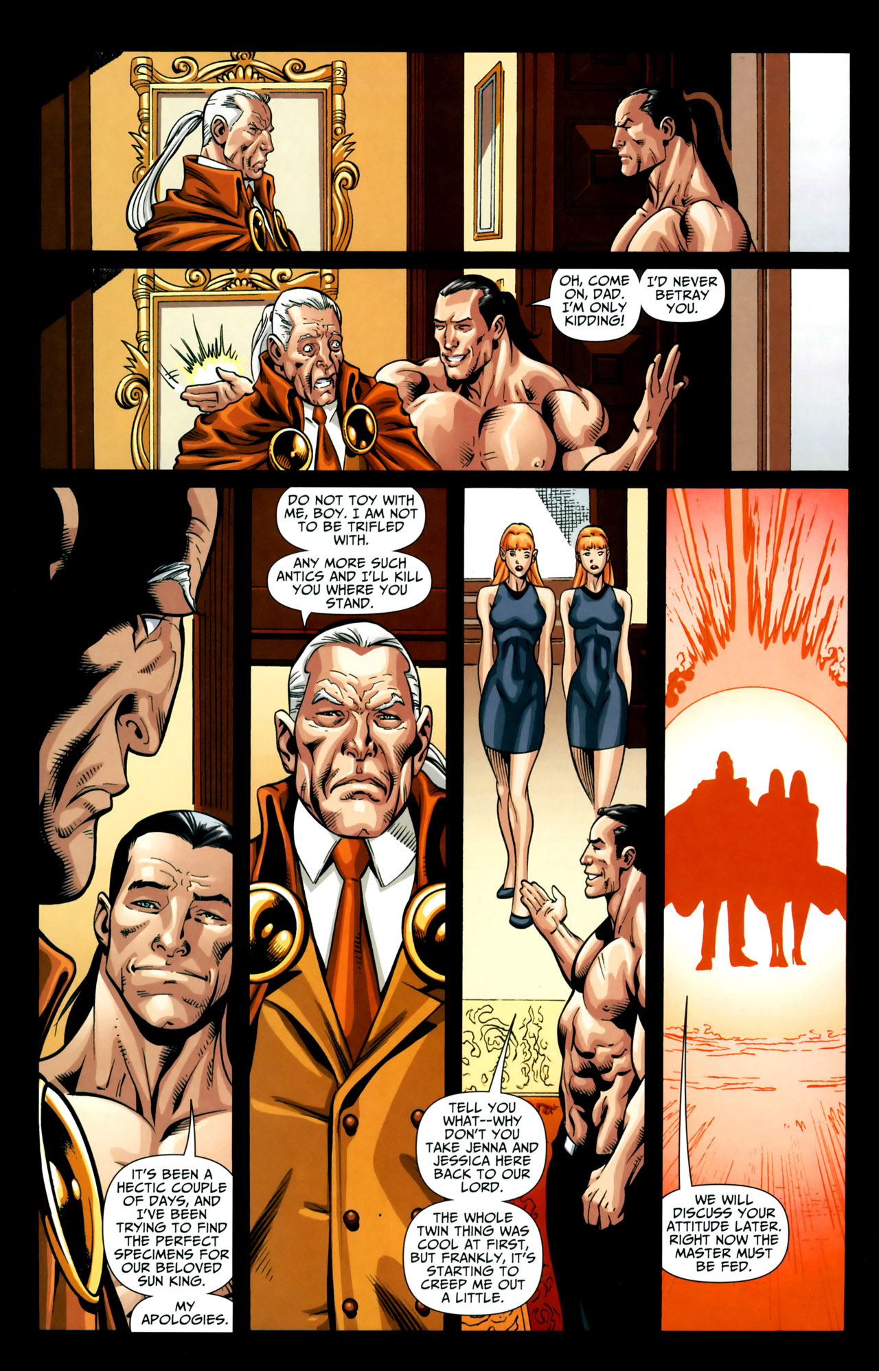 Read online Shadowpact comic -  Issue #18 - 22