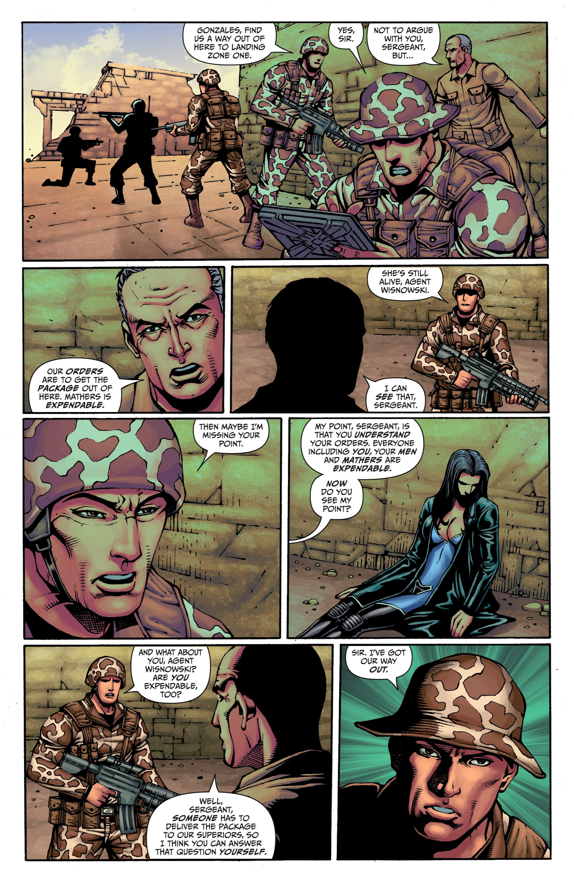 Read online Grimm Fairy Tales presents Wounded Warriors Special comic -  Issue # Full - 14