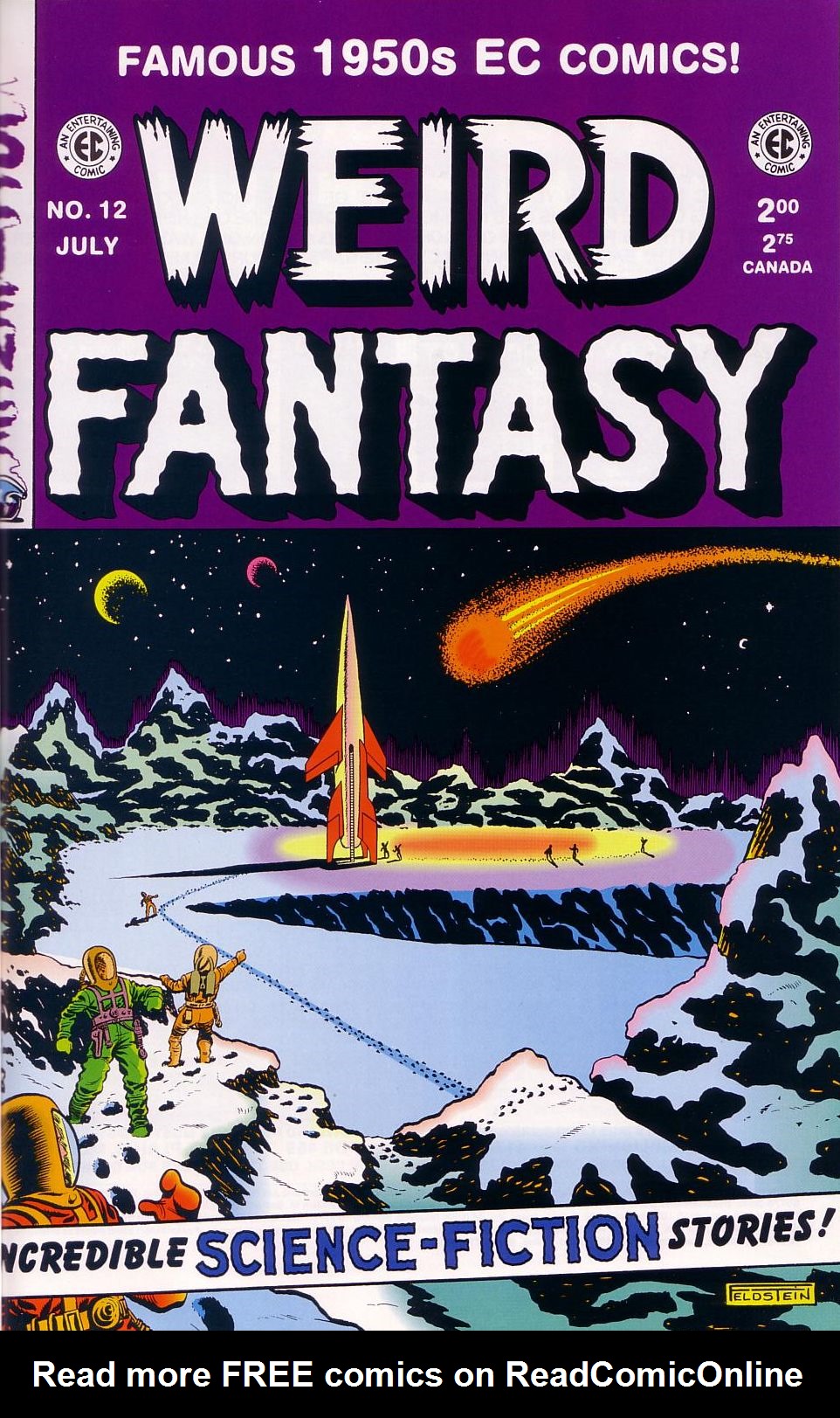 Read online Weird Fantasy (1951) comic -  Issue #12 - 1