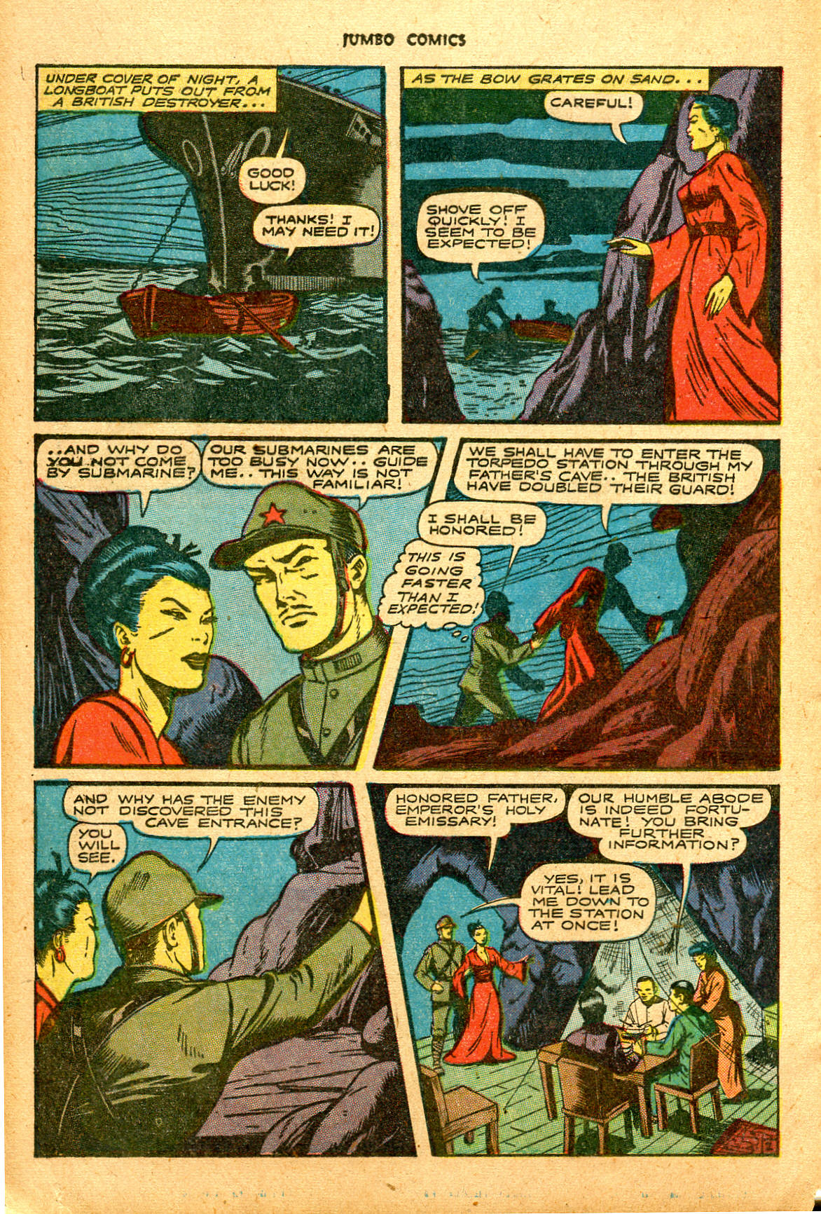 Read online Jumbo Comics comic -  Issue #84 - 16
