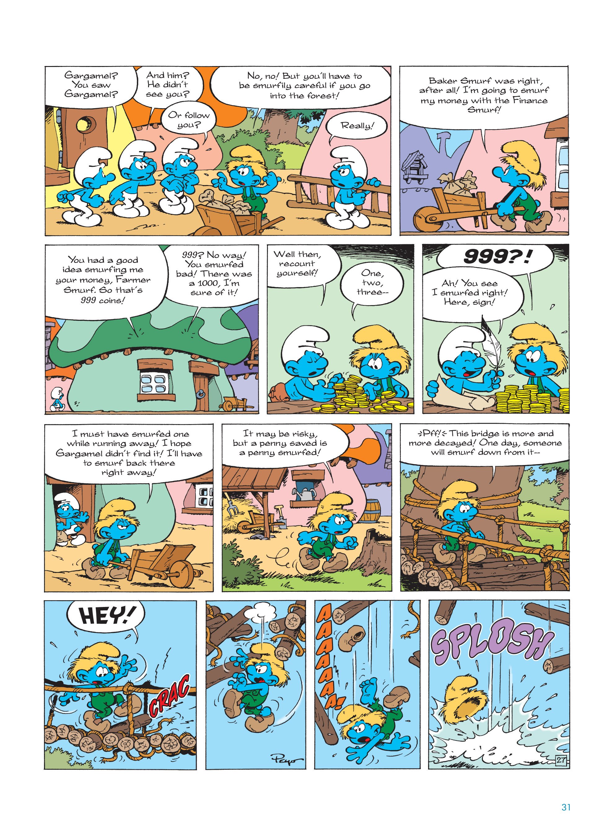 Read online The Smurfs comic -  Issue #18 - 31