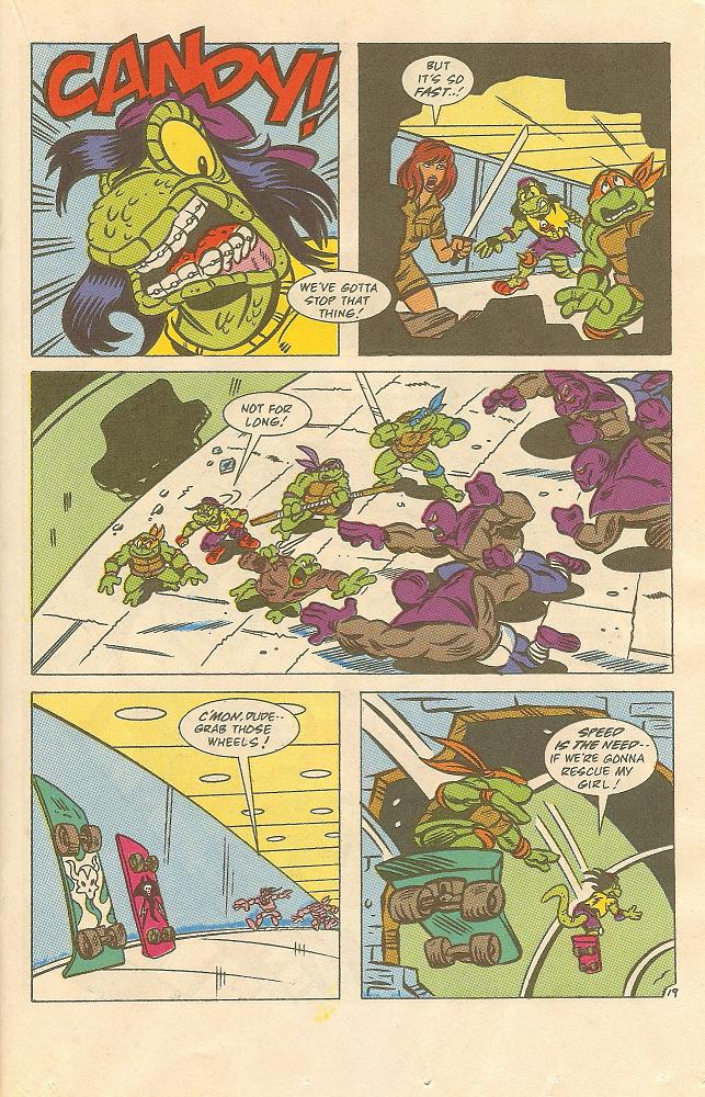 Read online Teenage Mutant Ninja Turtles Adventures (1989) comic -  Issue #18 - 20
