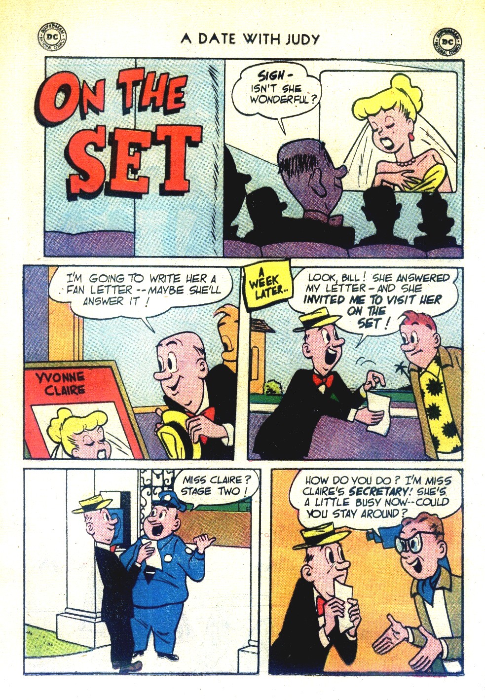 Read online A Date with Judy comic -  Issue #61 - 16
