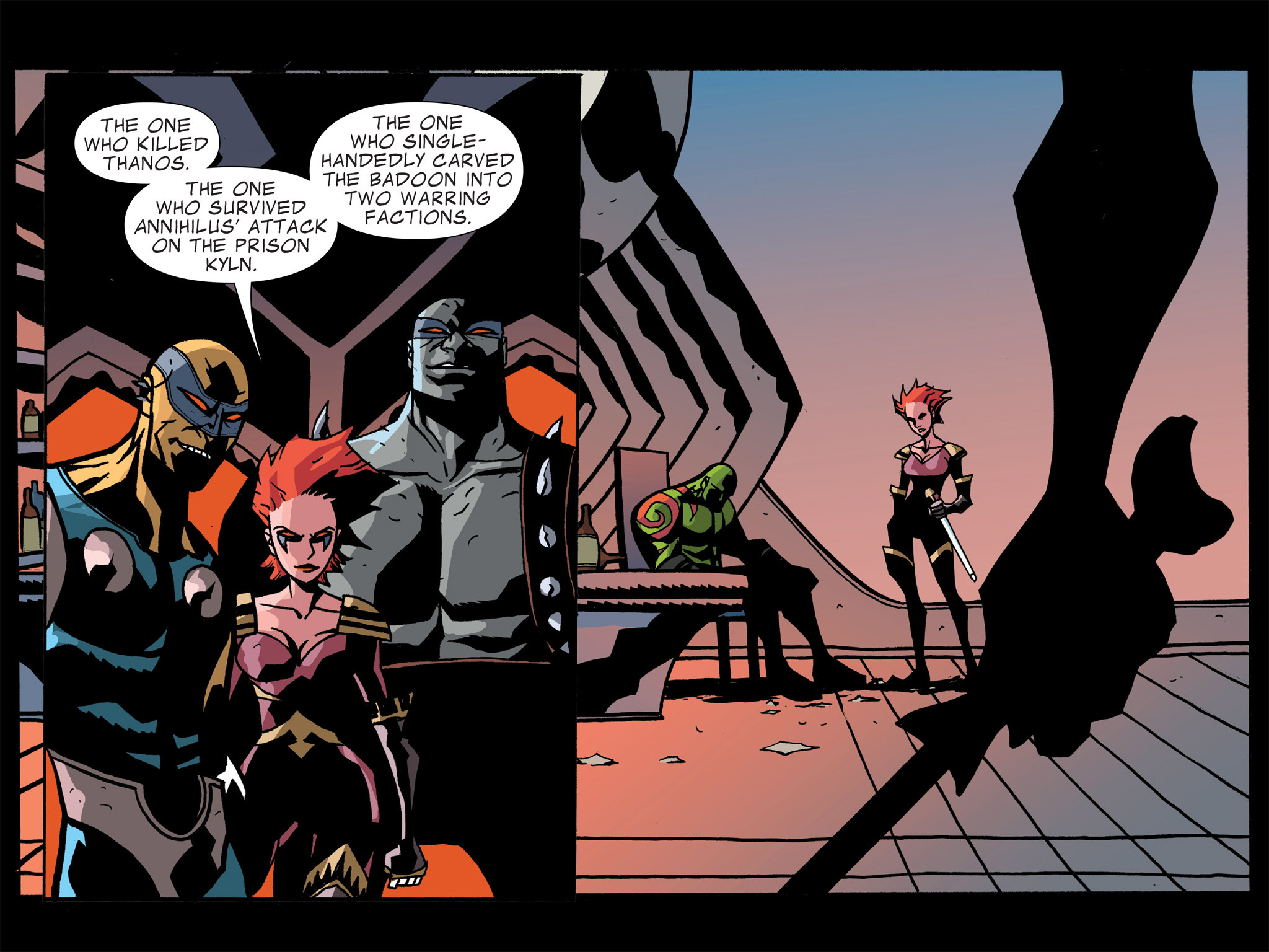 Read online Guardians Of The Galaxy Infinite Comic comic -  Issue #1 - 10