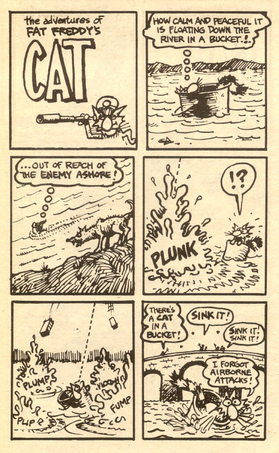 Read online Adventures of Fat Freddy's Cat comic -  Issue #3 - 49