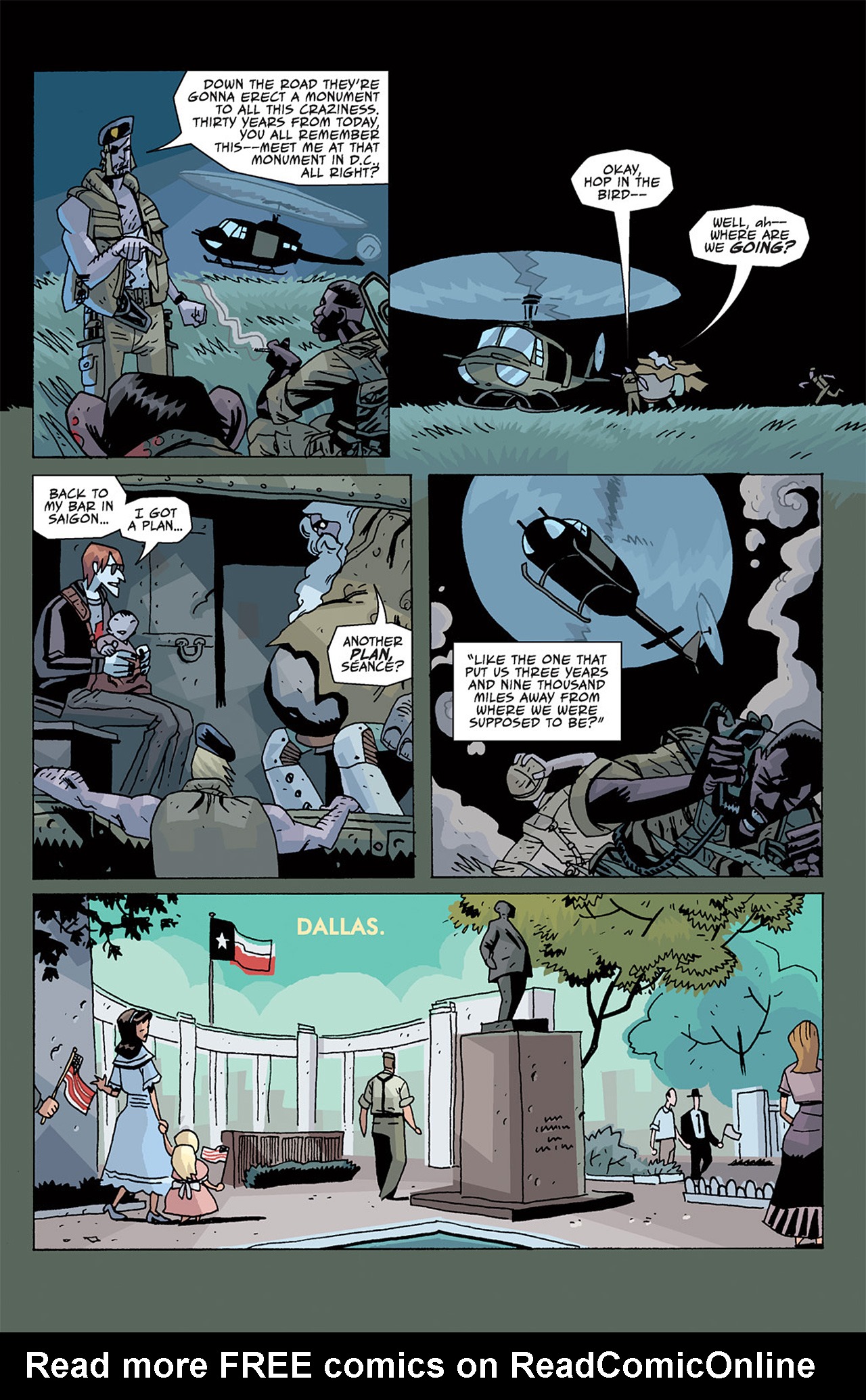 Read online The Umbrella Academy: Dallas comic -  Issue #5 - 16