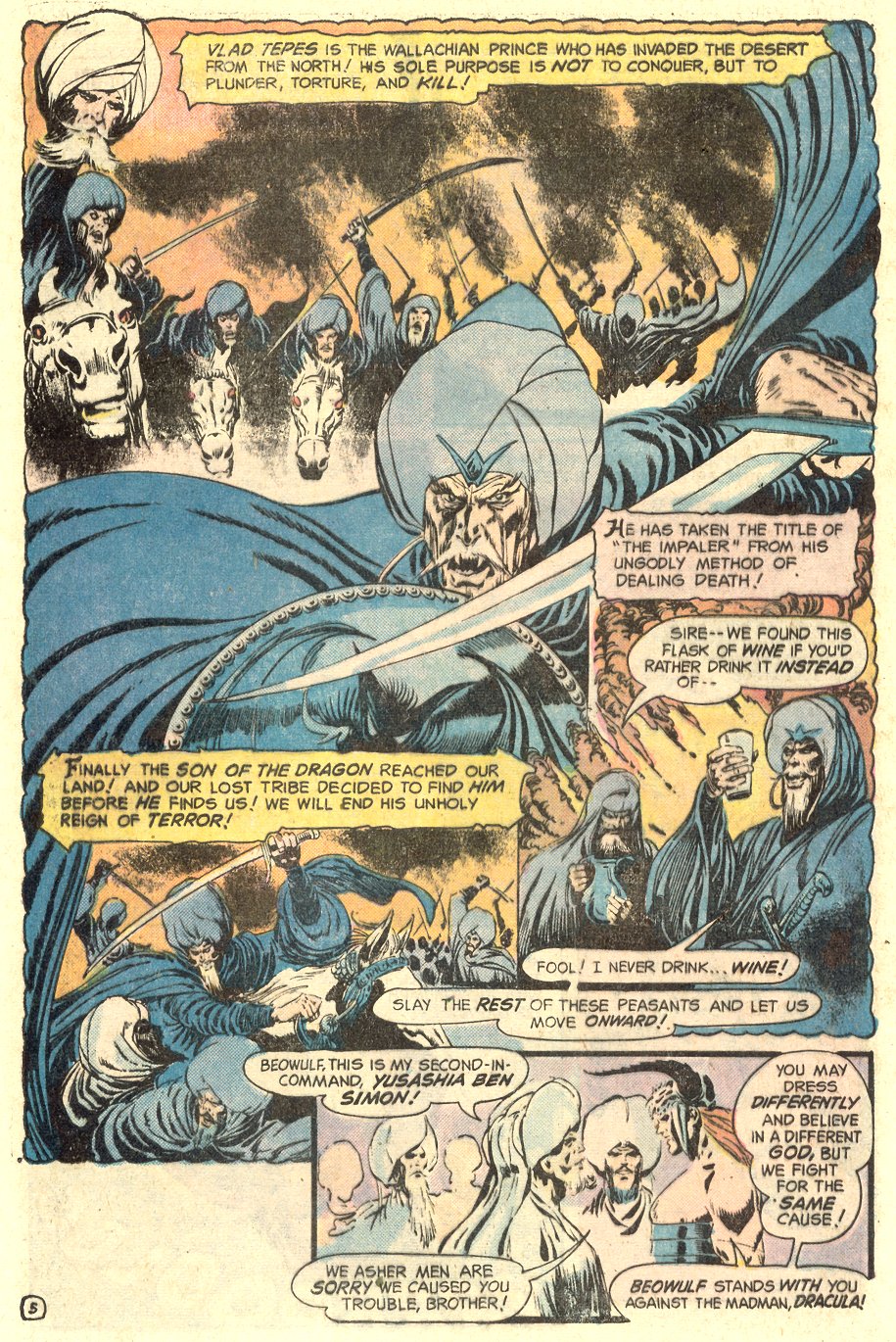 Read online Beowulf (1975) comic -  Issue #4 - 6