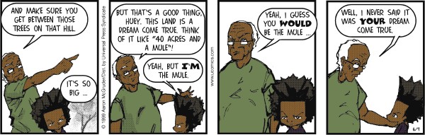 Read online The Boondocks Collection comic -  Issue # Year 2006 (Colored Reruns) - 75