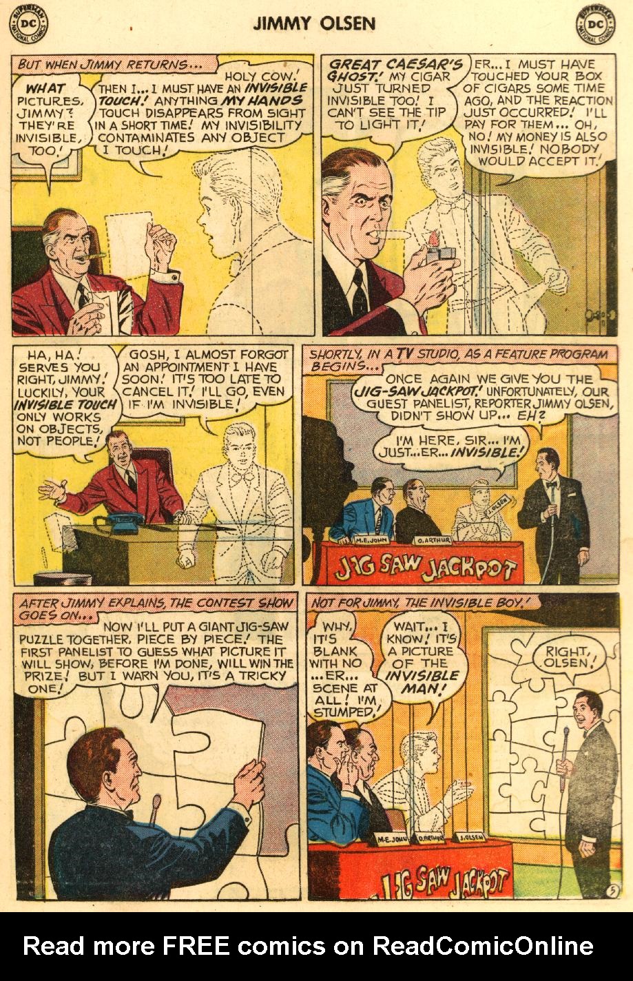 Read online Superman's Pal Jimmy Olsen comic -  Issue #40 - 7