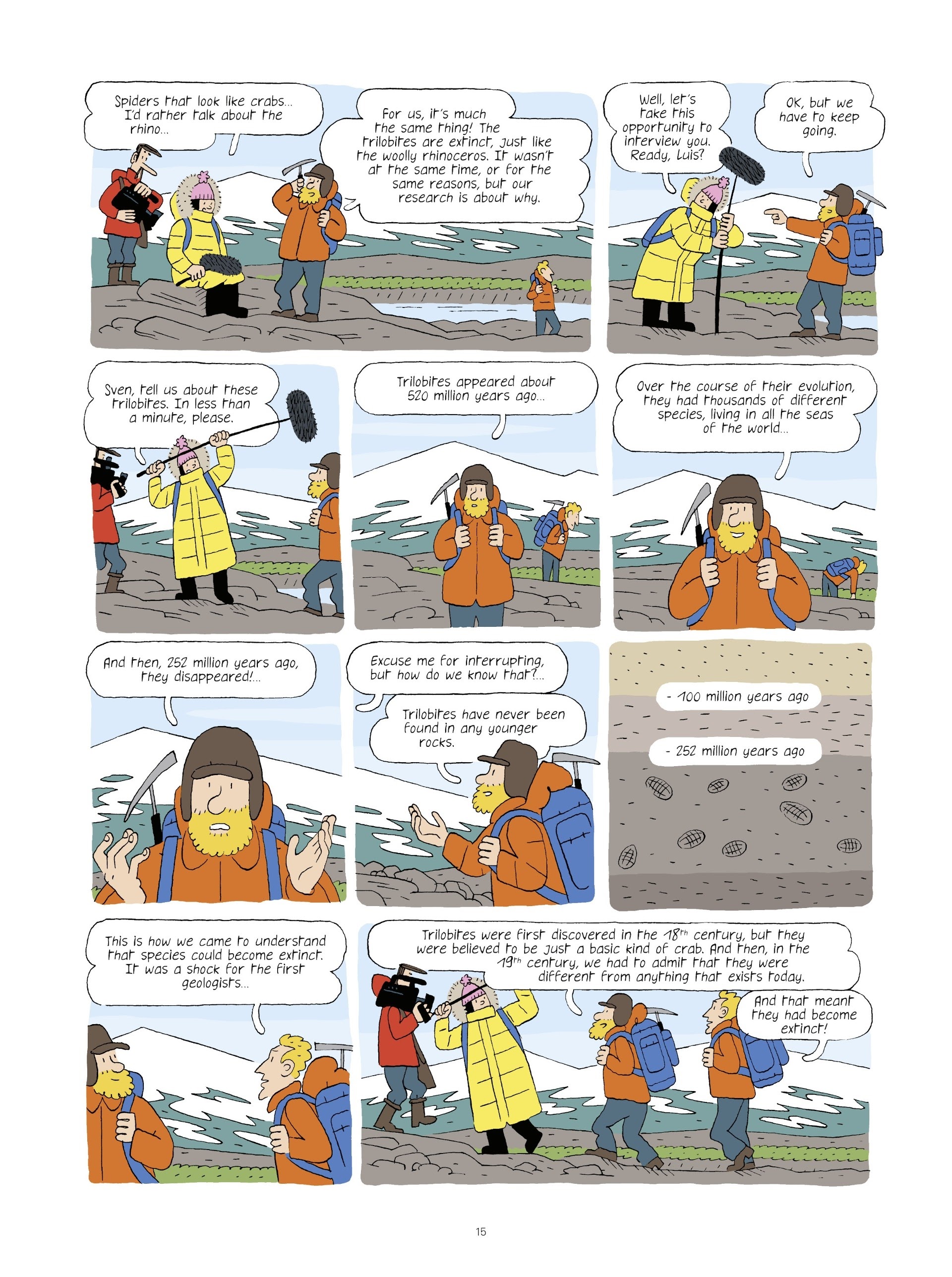 Read online Extinctions: Twilight of the Species comic -  Issue # TPB - 15