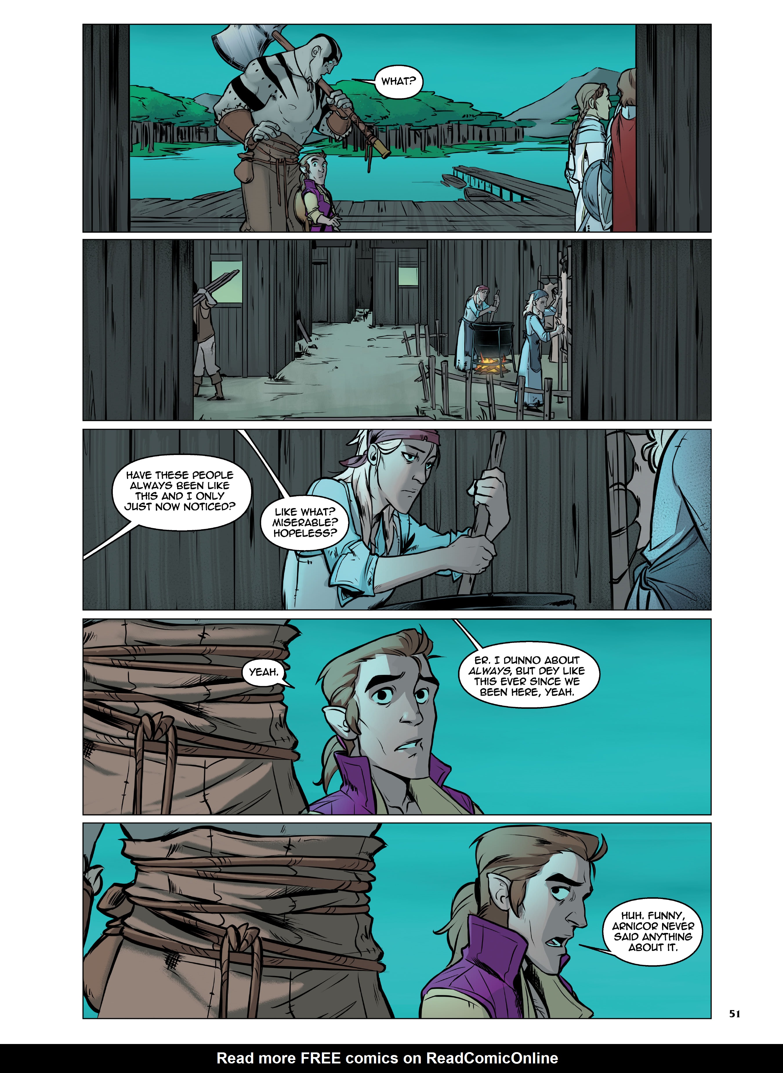 Read online Critical Role Vox Machina Origins comic -  Issue # (2019) _TPB Library Edition (Part 1) - 54
