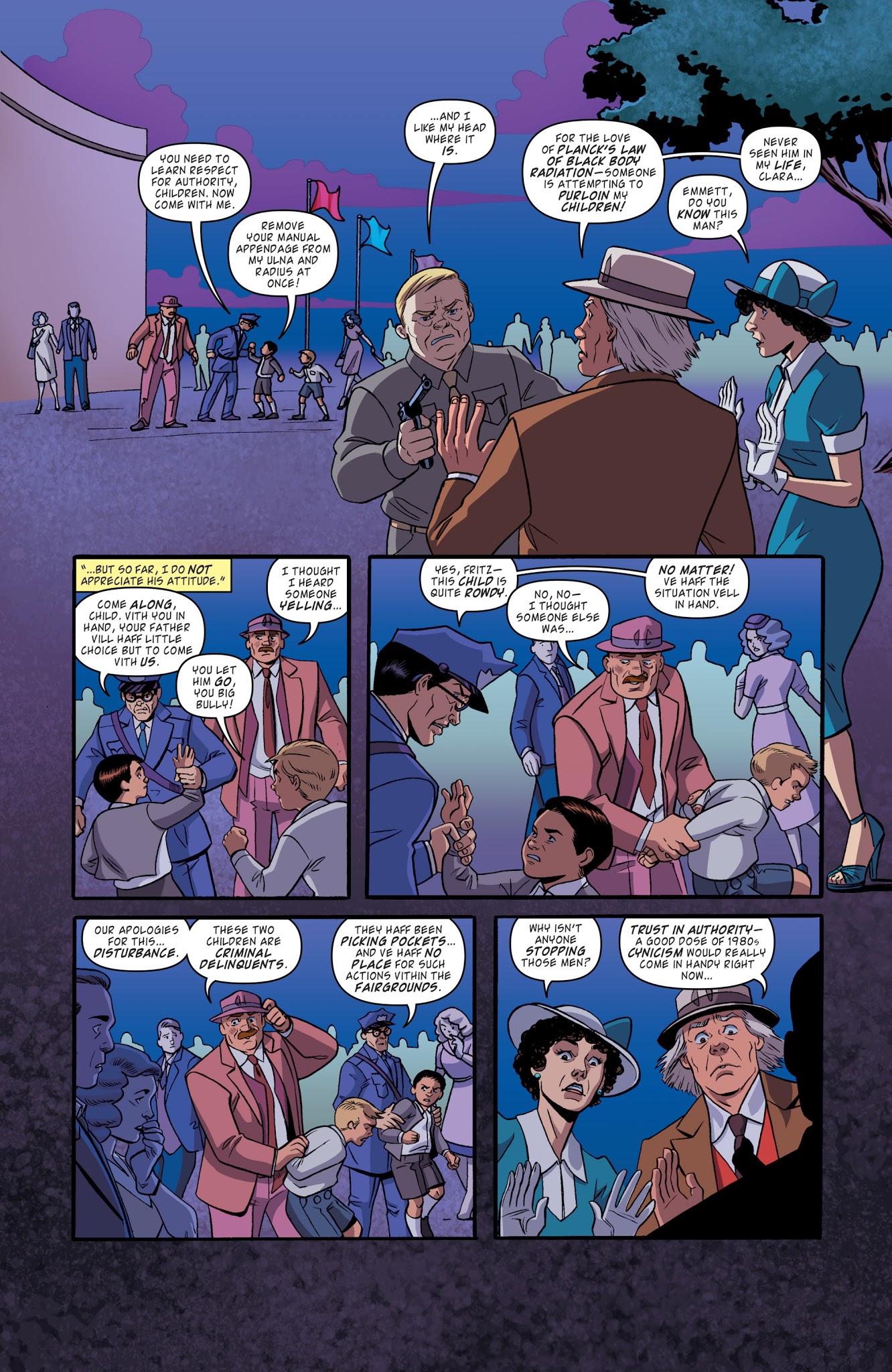 Read online Back to the Future: Tales from the Time Train comic -  Issue #5 - 7