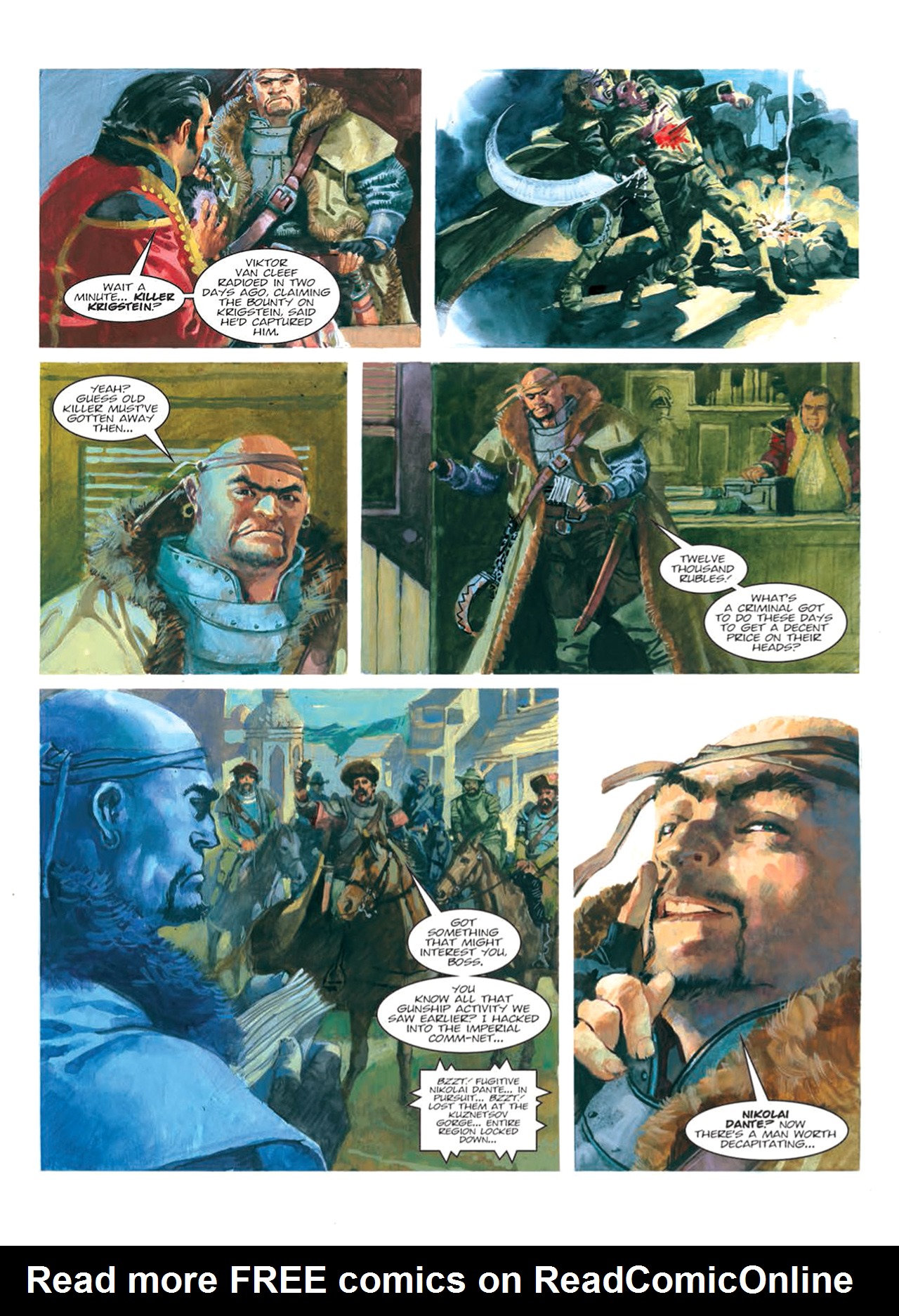 Read online Nikolai Dante comic -  Issue # TPB 9 - 108