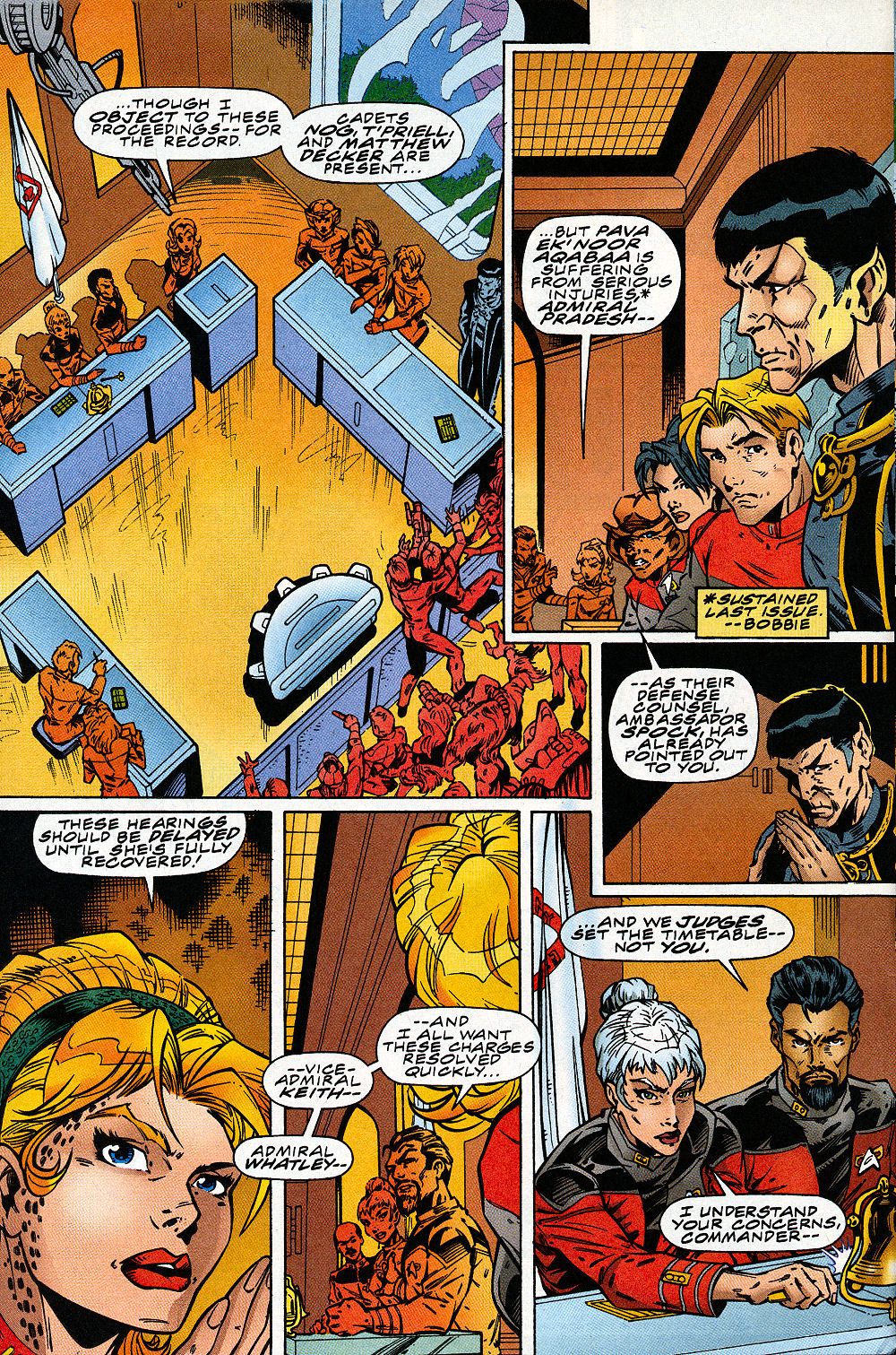 Read online Star Trek: Starfleet Academy (1996) comic -  Issue #11 - 5