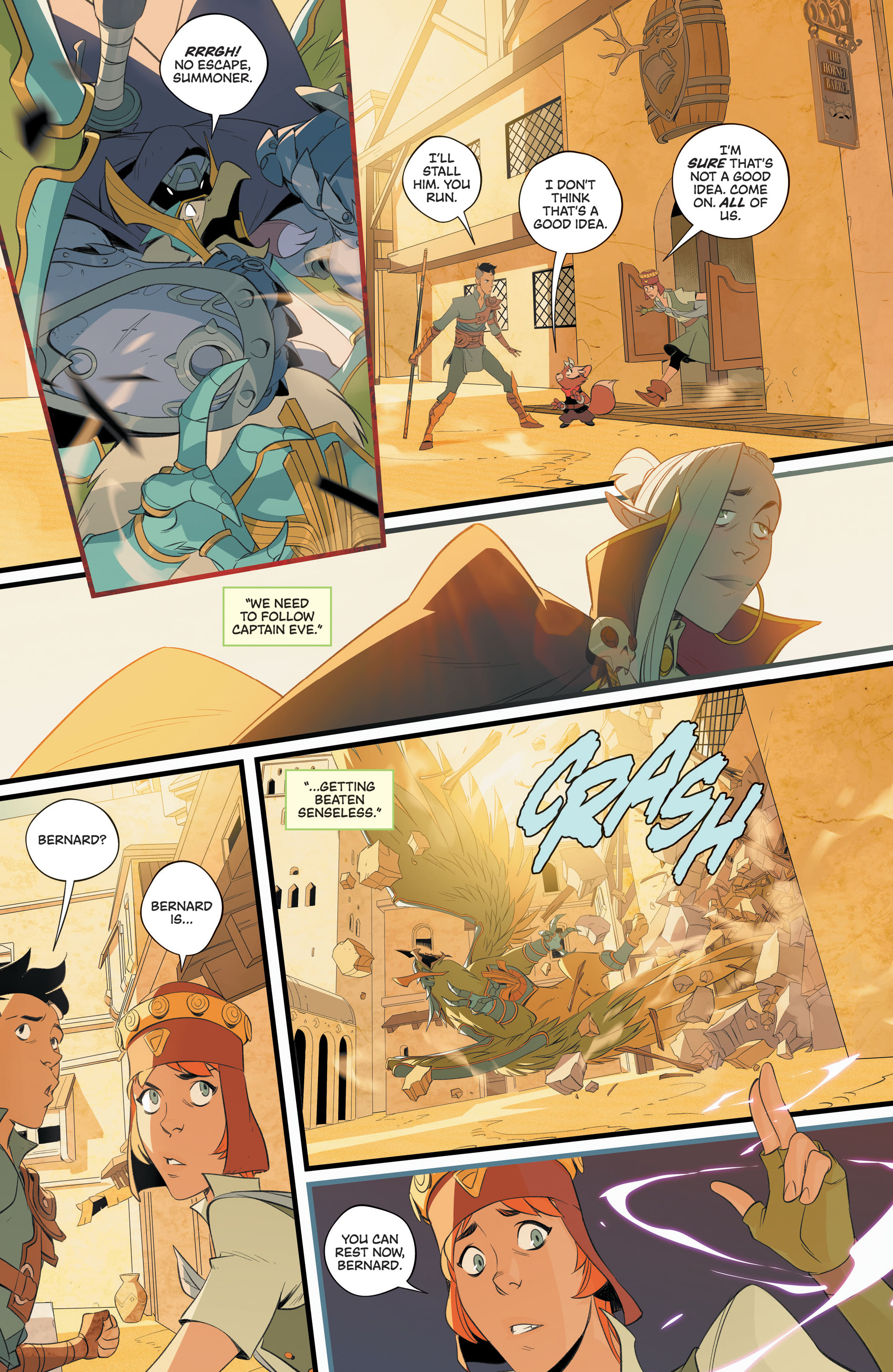 Read online Summoners War: Awakening comic -  Issue #1 - 16