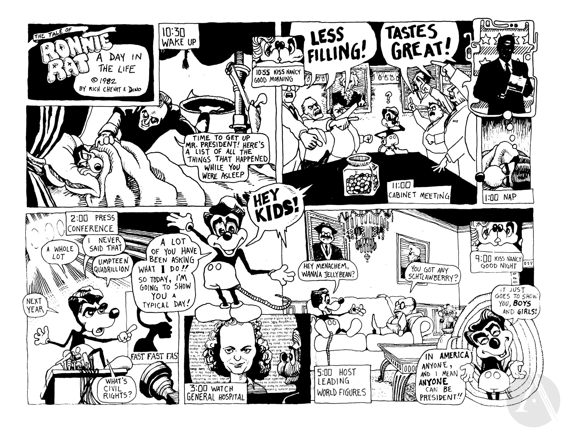 Read online The Ronnie Rat Show comic -  Issue # Full - 23