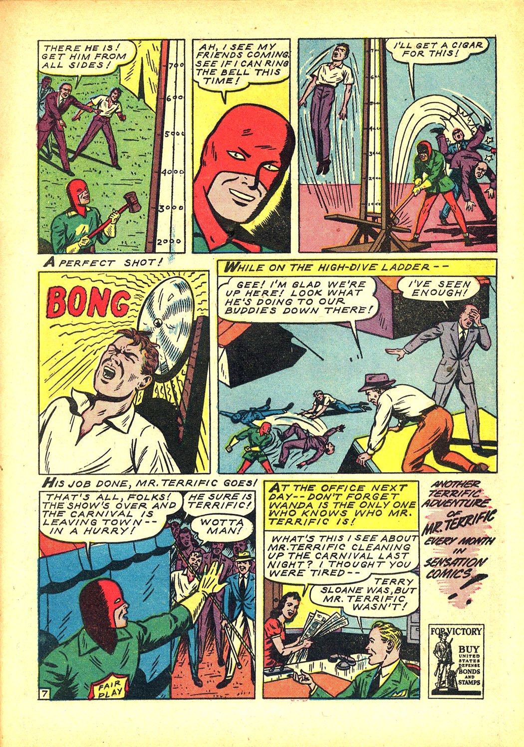 Read online Sensation (Mystery) Comics comic -  Issue #8 - 31