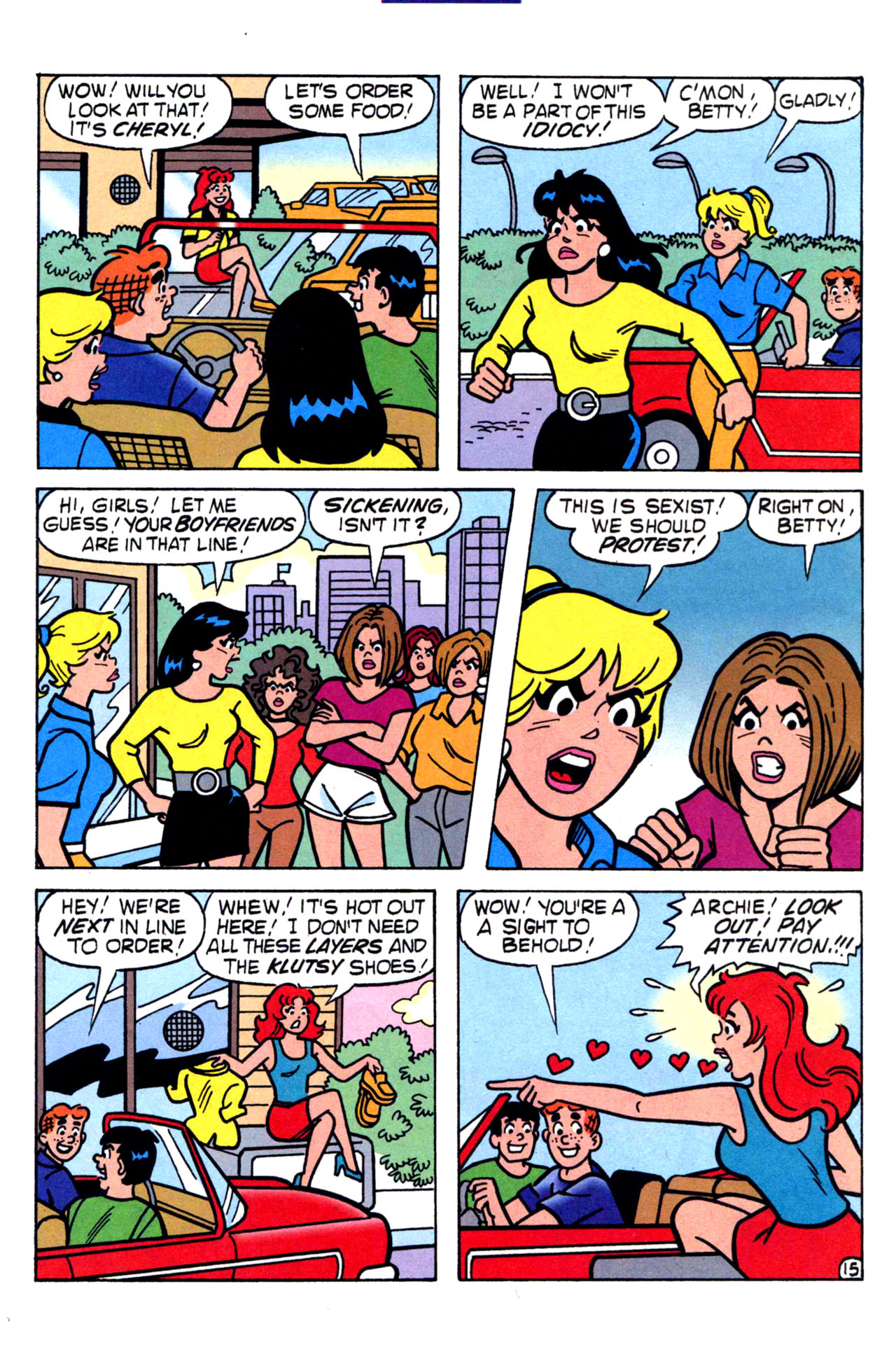 Read online Cheryl Blossom (1996) comic -  Issue #1 - 24