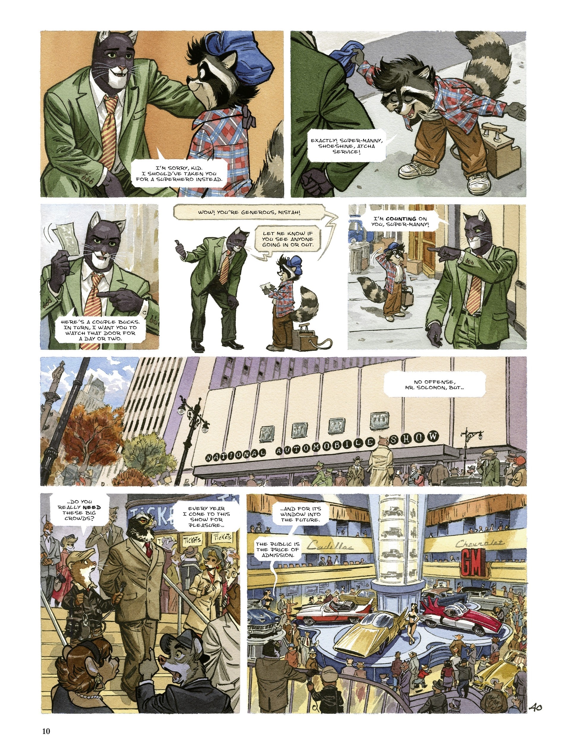 Read online Blacksad: They All Fall Down comic -  Issue #2 - 10