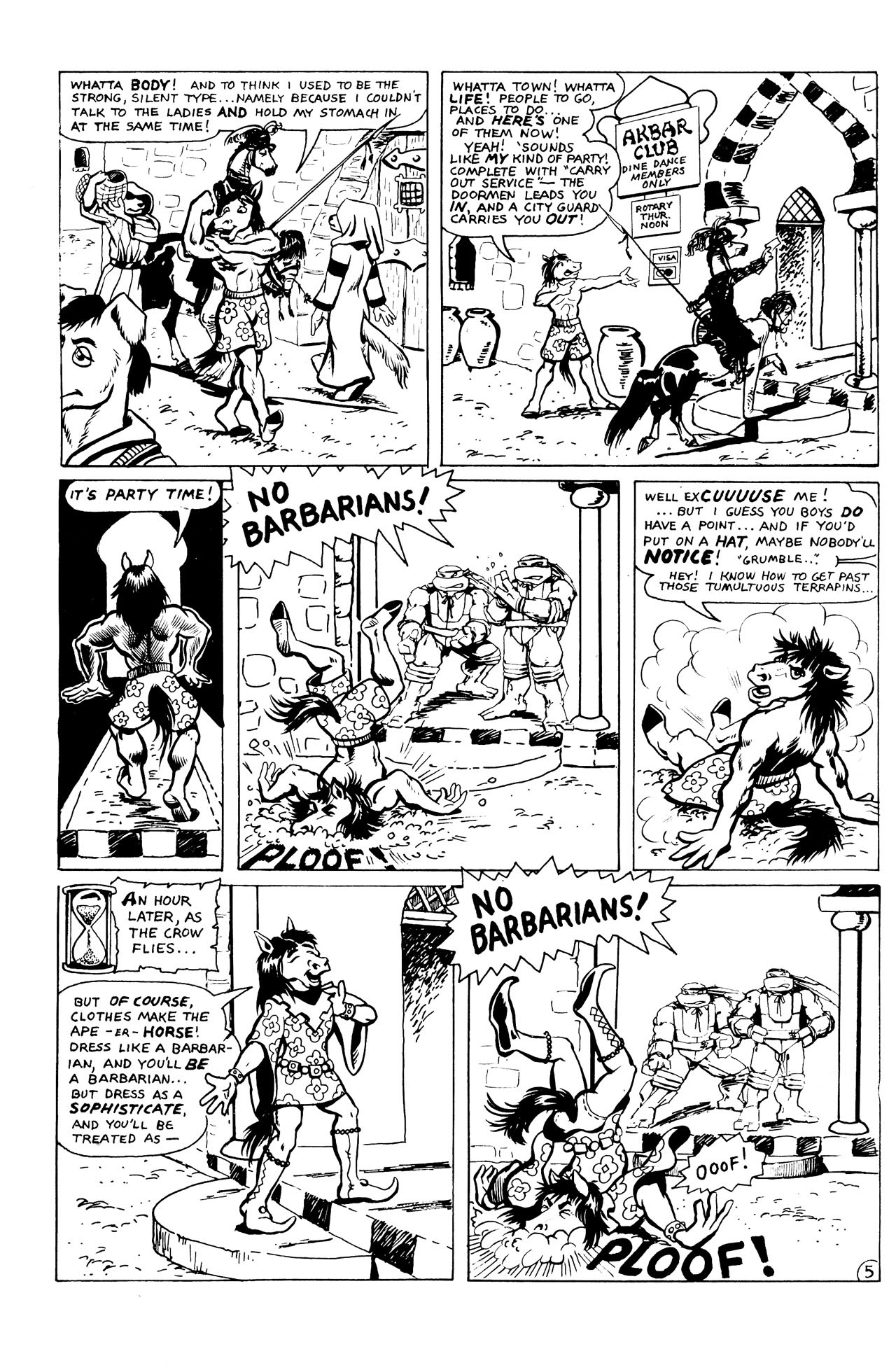 Read online Equine, The Uncivilized comic -  Issue #6 - 7
