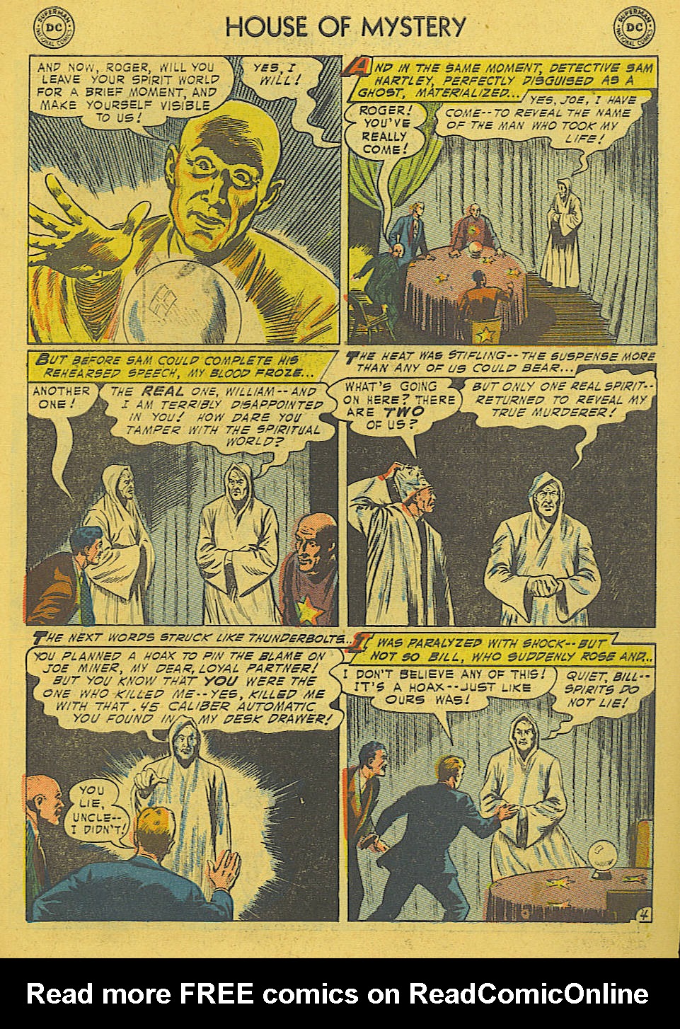 Read online House of Mystery (1951) comic -  Issue #38 - 31