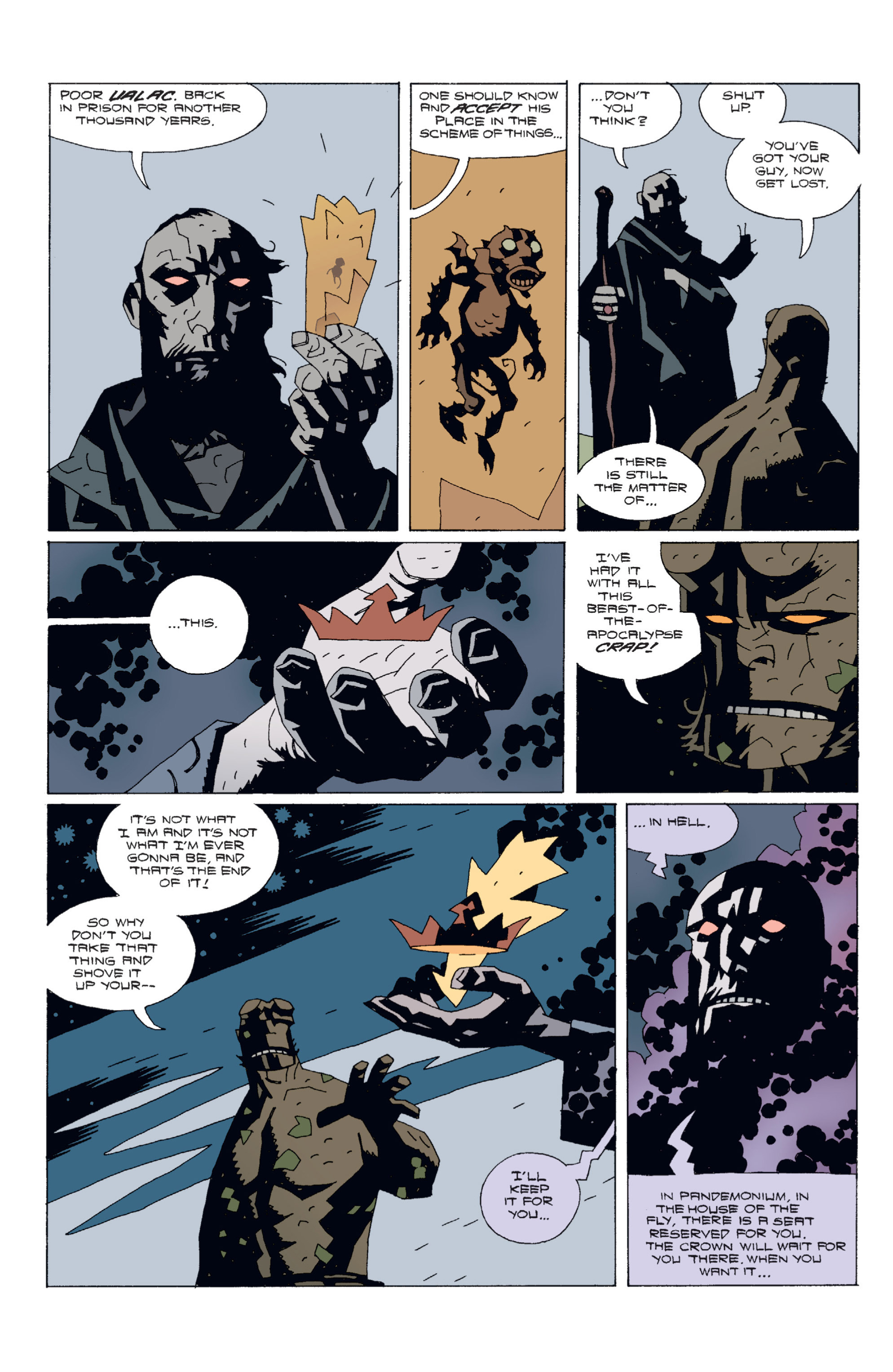 Read online Hellboy comic -  Issue #4 - 119