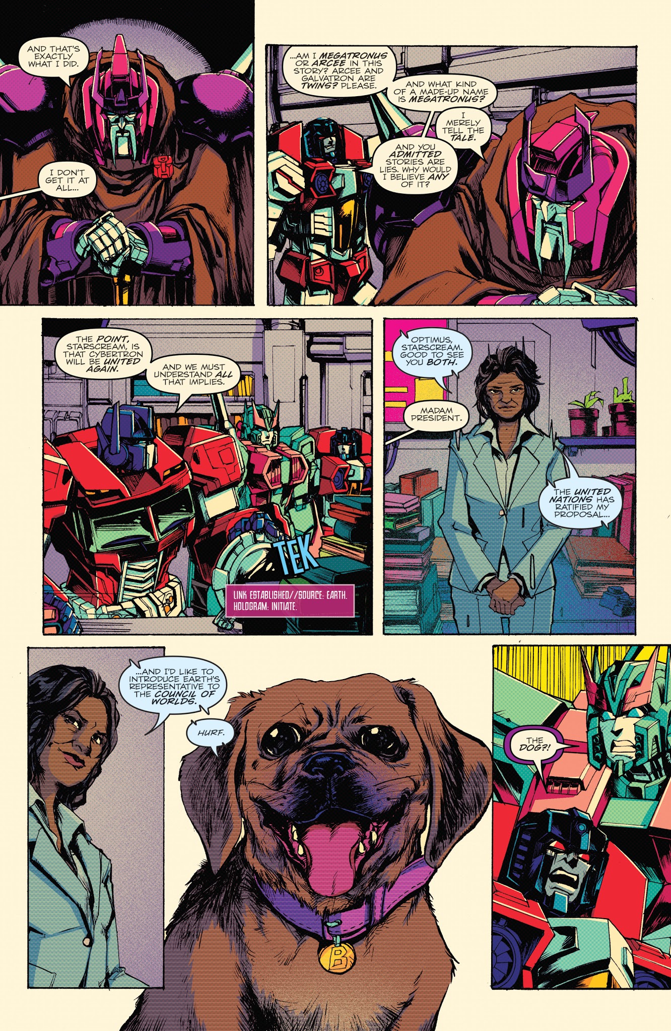 Read online Optimus Prime comic -  Issue #10 - 23