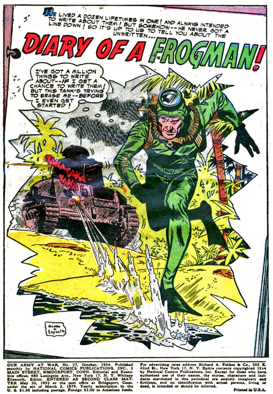Read online Our Army at War (1952) comic -  Issue #27 - 3