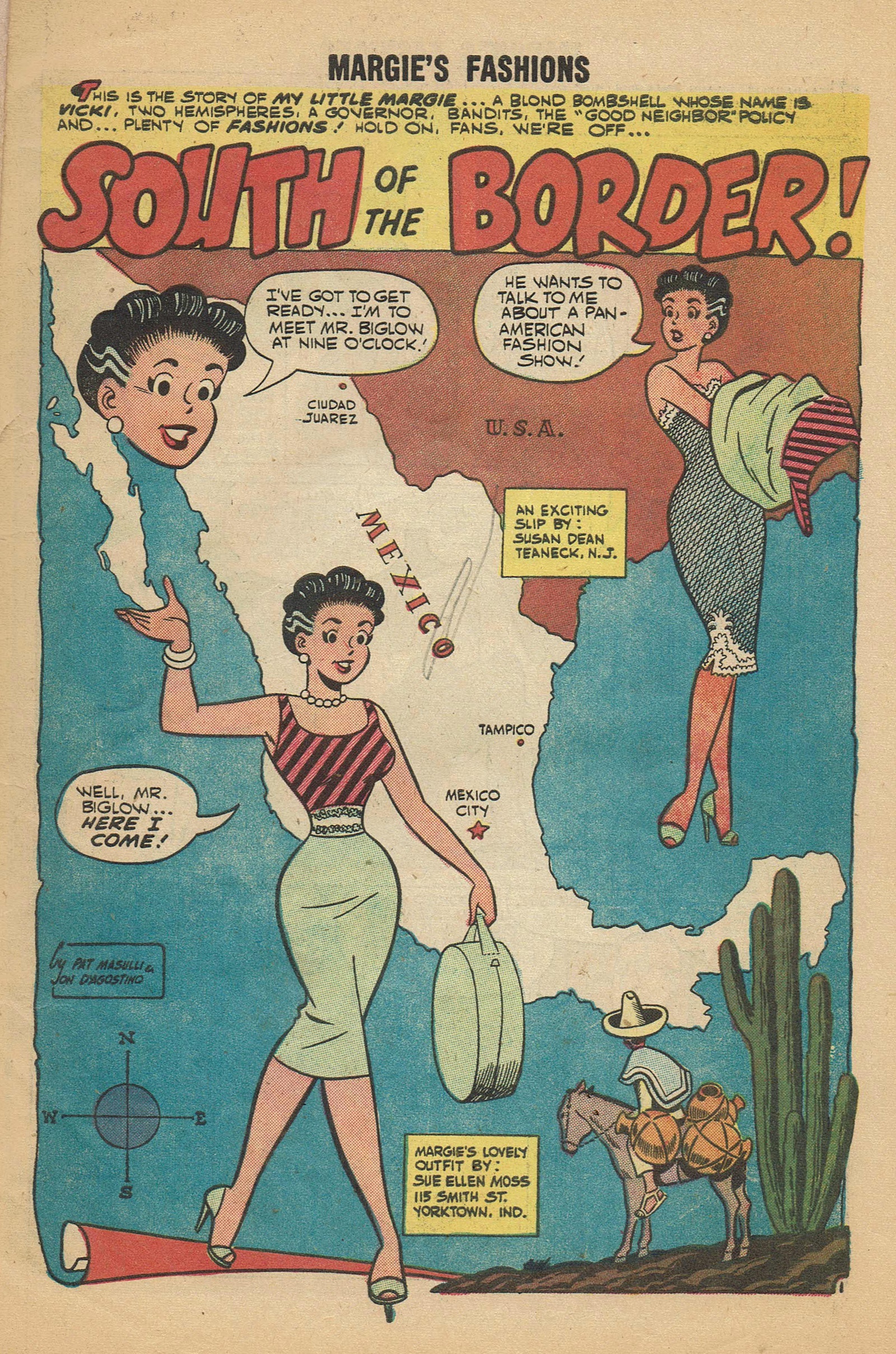 Read online My Little Margie's Fashions comic -  Issue #3 - 3