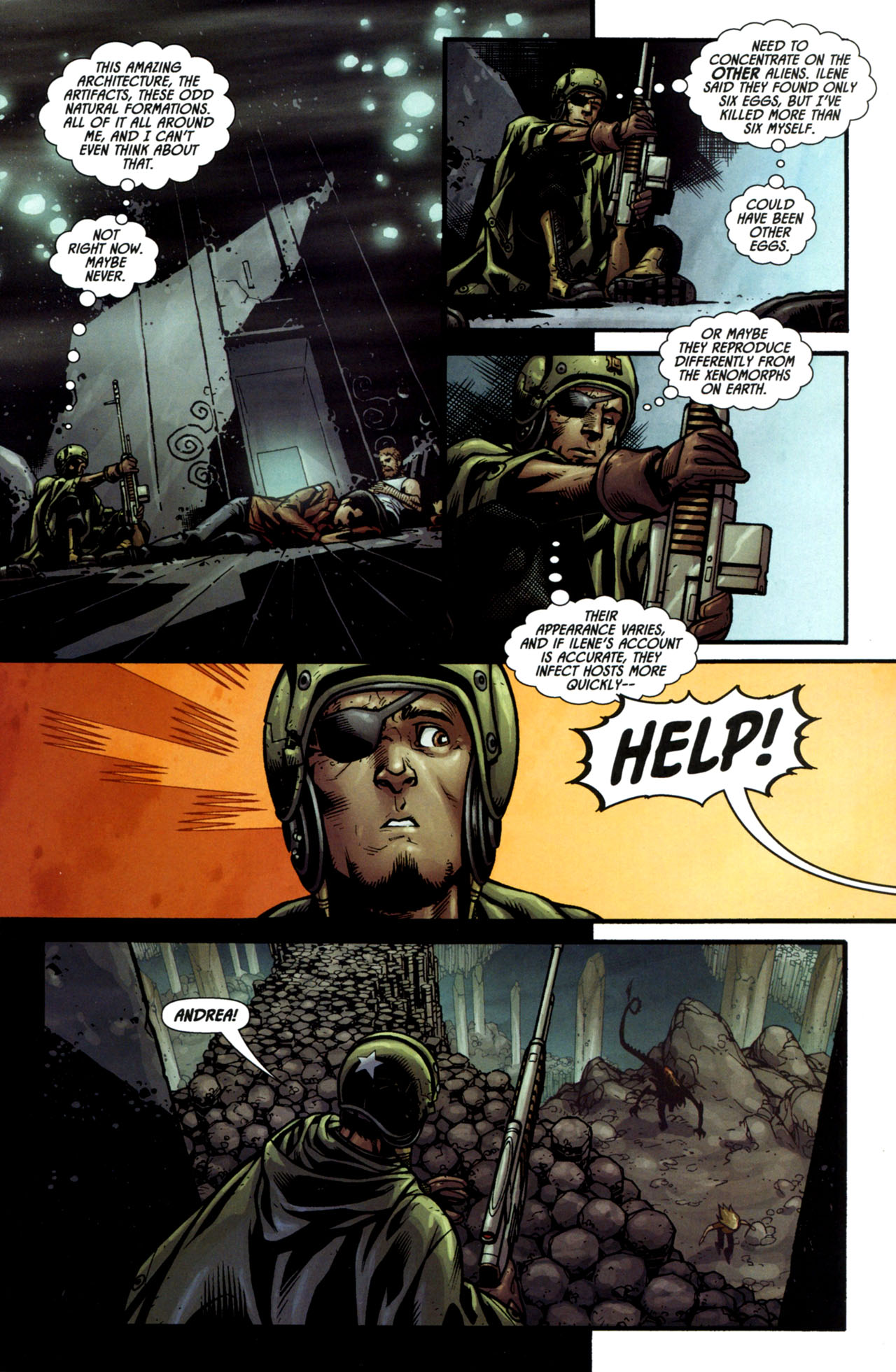 Read online Aliens (2009) comic -  Issue #3 - 21