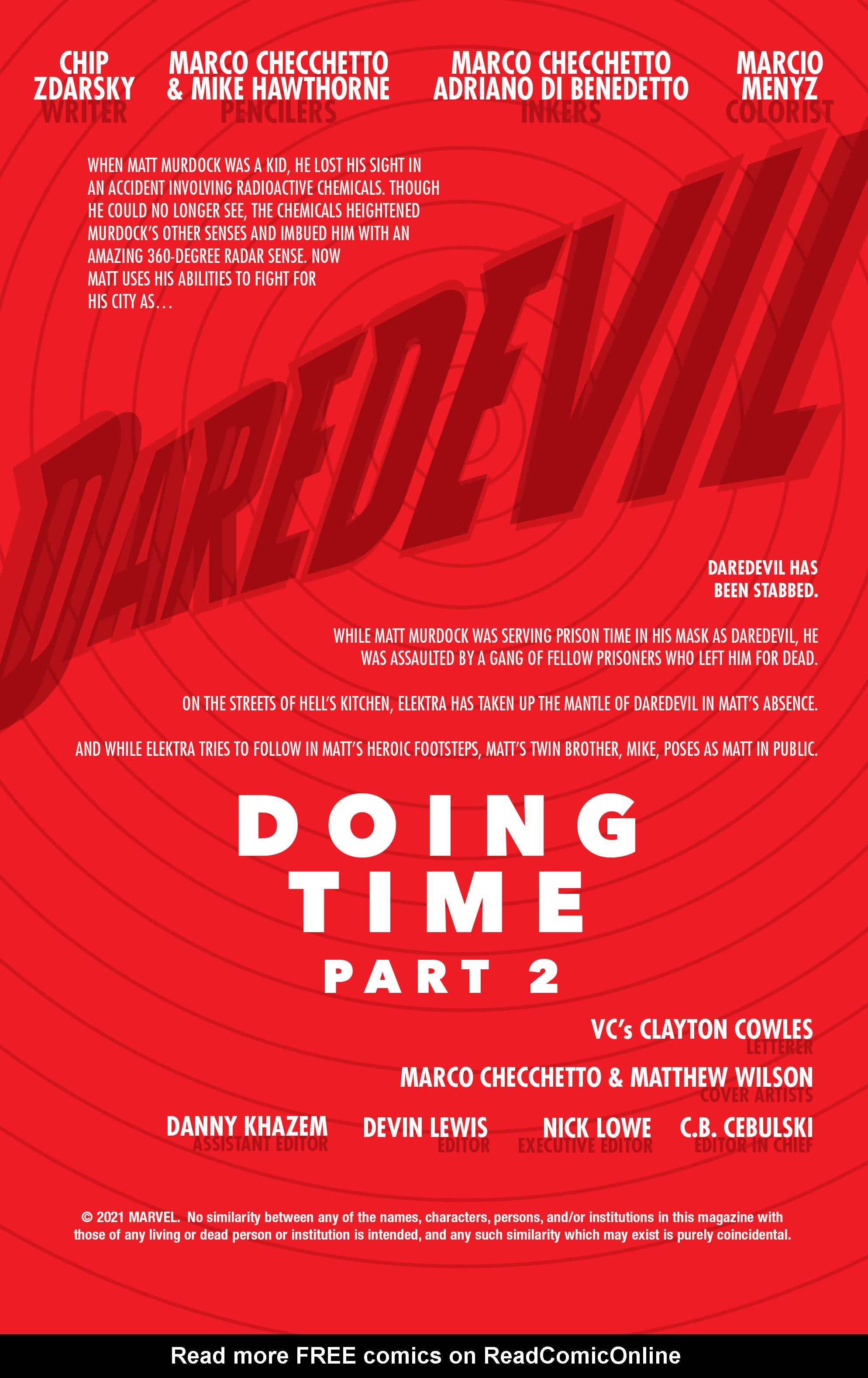 Read online Daredevil (2019) comic -  Issue #30 - 2