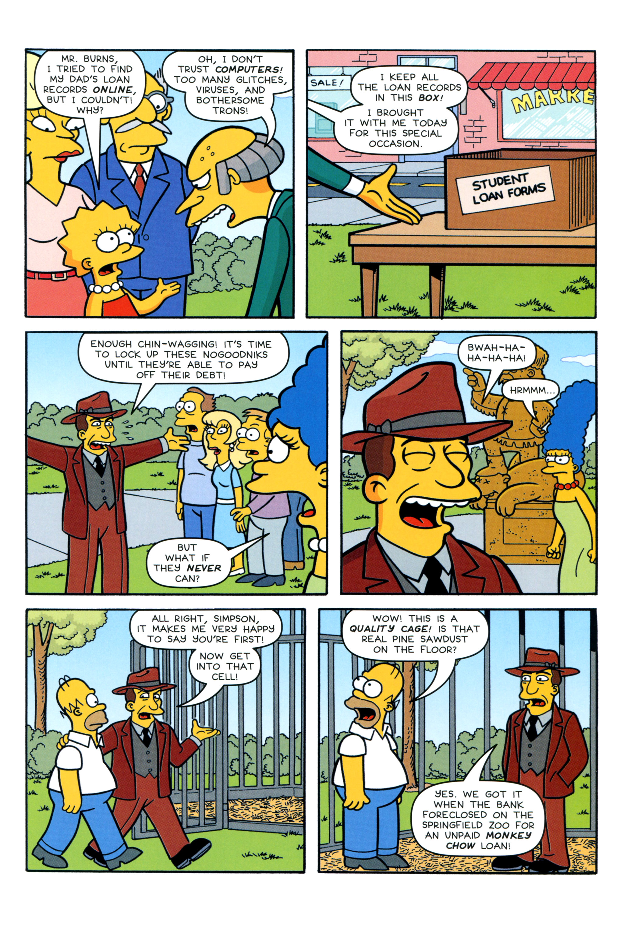 Read online Simpsons Comics comic -  Issue #213 - 21