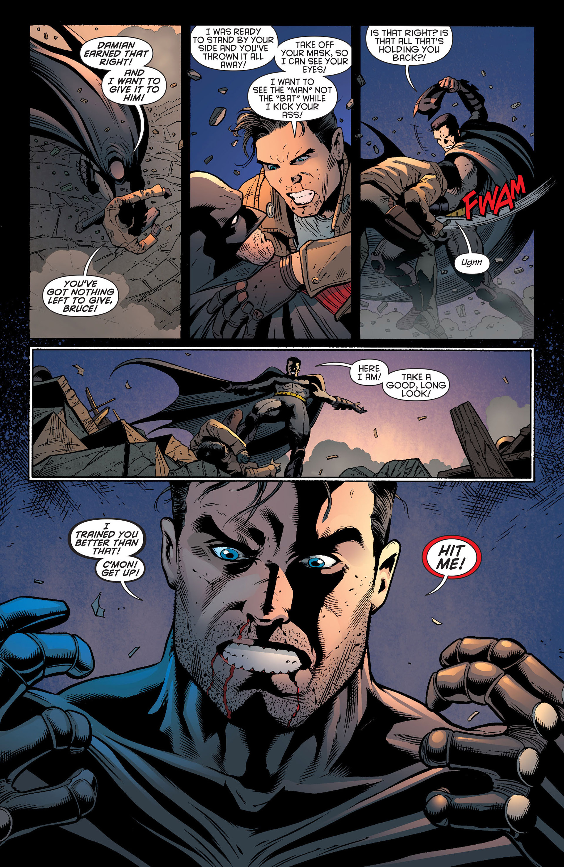 Read online Batman and Robin (2011) comic -  Issue #20 - 19