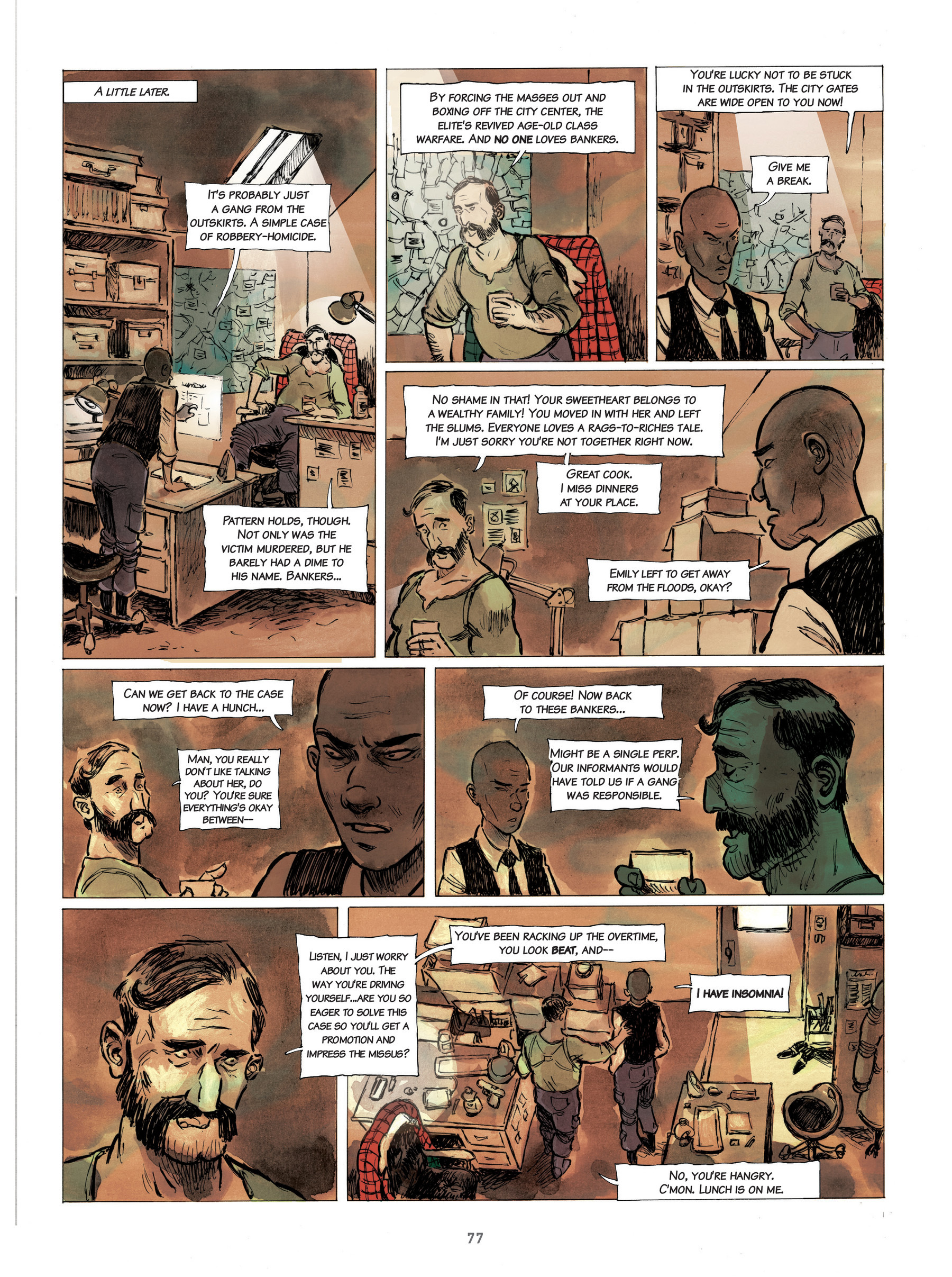 Read online First Degree: A Crime Anthology comic -  Issue # TPB - 78